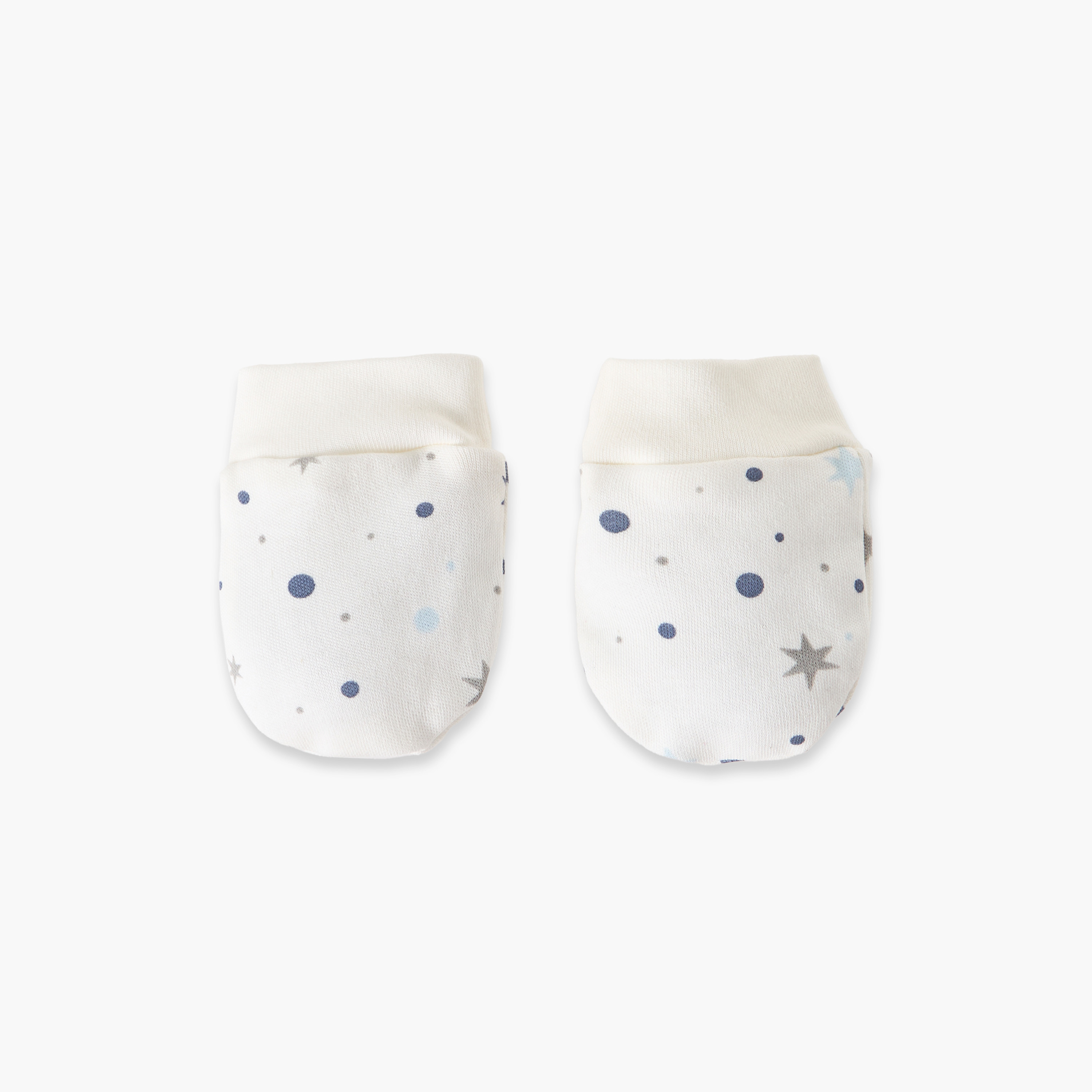 طقم قفازات بطبعات متنوعة من قطعتين من جونيورز-baby-boys-accessories-mittens-image-2