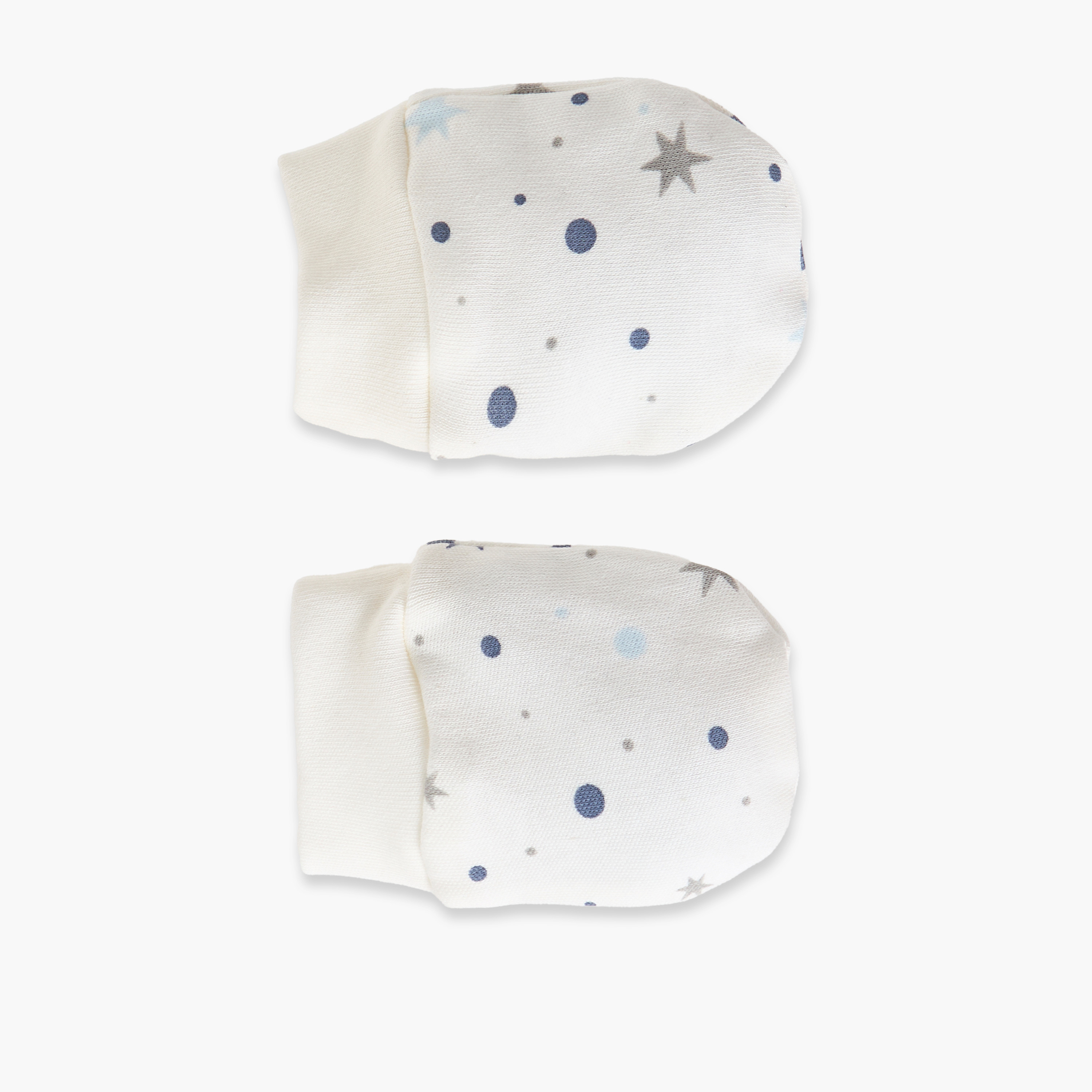 طقم قفازات بطبعات متنوعة من قطعتين من جونيورز-baby-boys-accessories-mittens-image-3