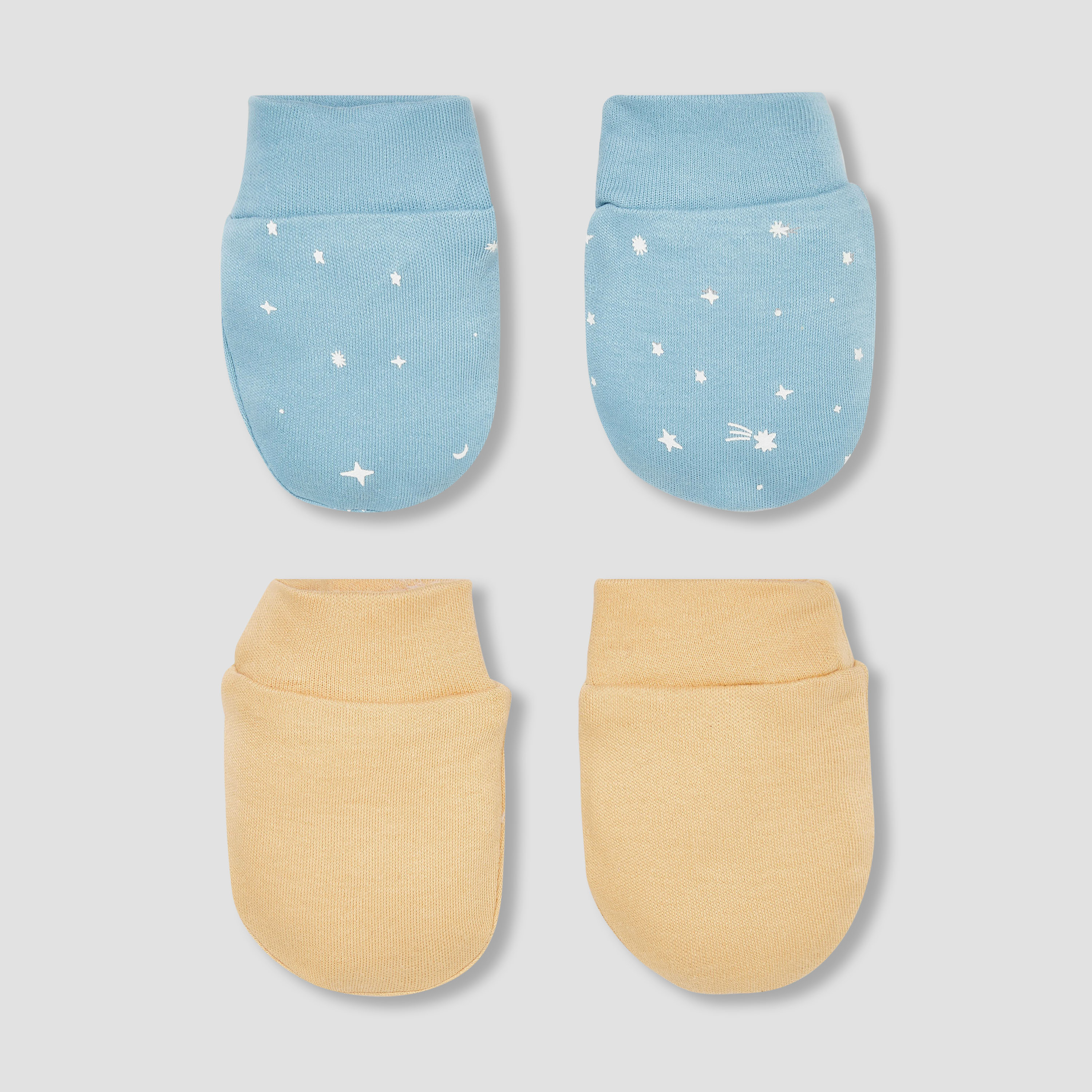 Pack of 2 Juniors Mittens with Assorted Prints-baby-boys-accessories-mittens-image-1