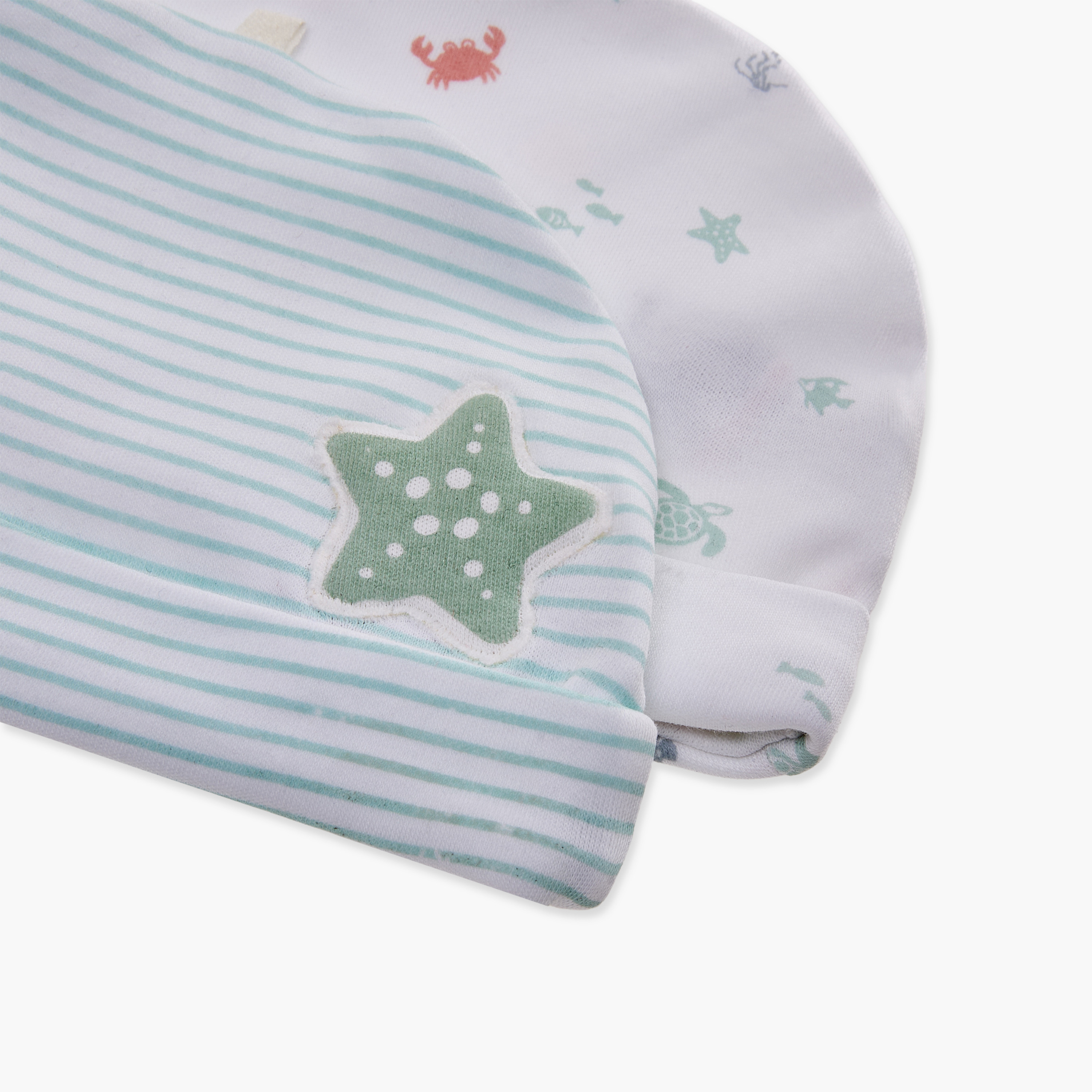 قبعتان بطبعة مائية من جونيورز - طقم قطعتين-baby-girls-accessories-caps-image-5