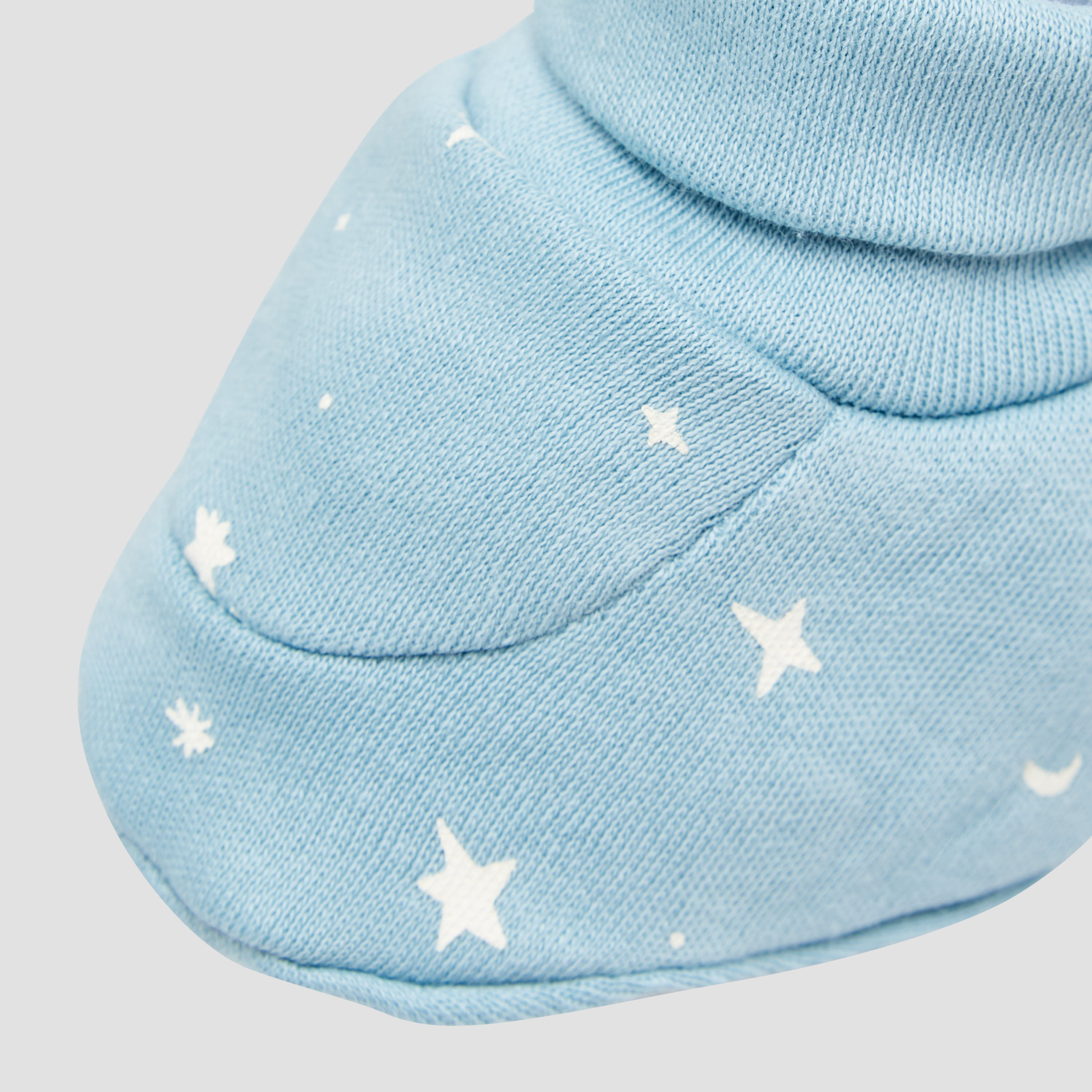 Pack of 2 Juniors Booties with Cuffed Hem, Assorted Print-baby-boys-shoes-booties-image-6