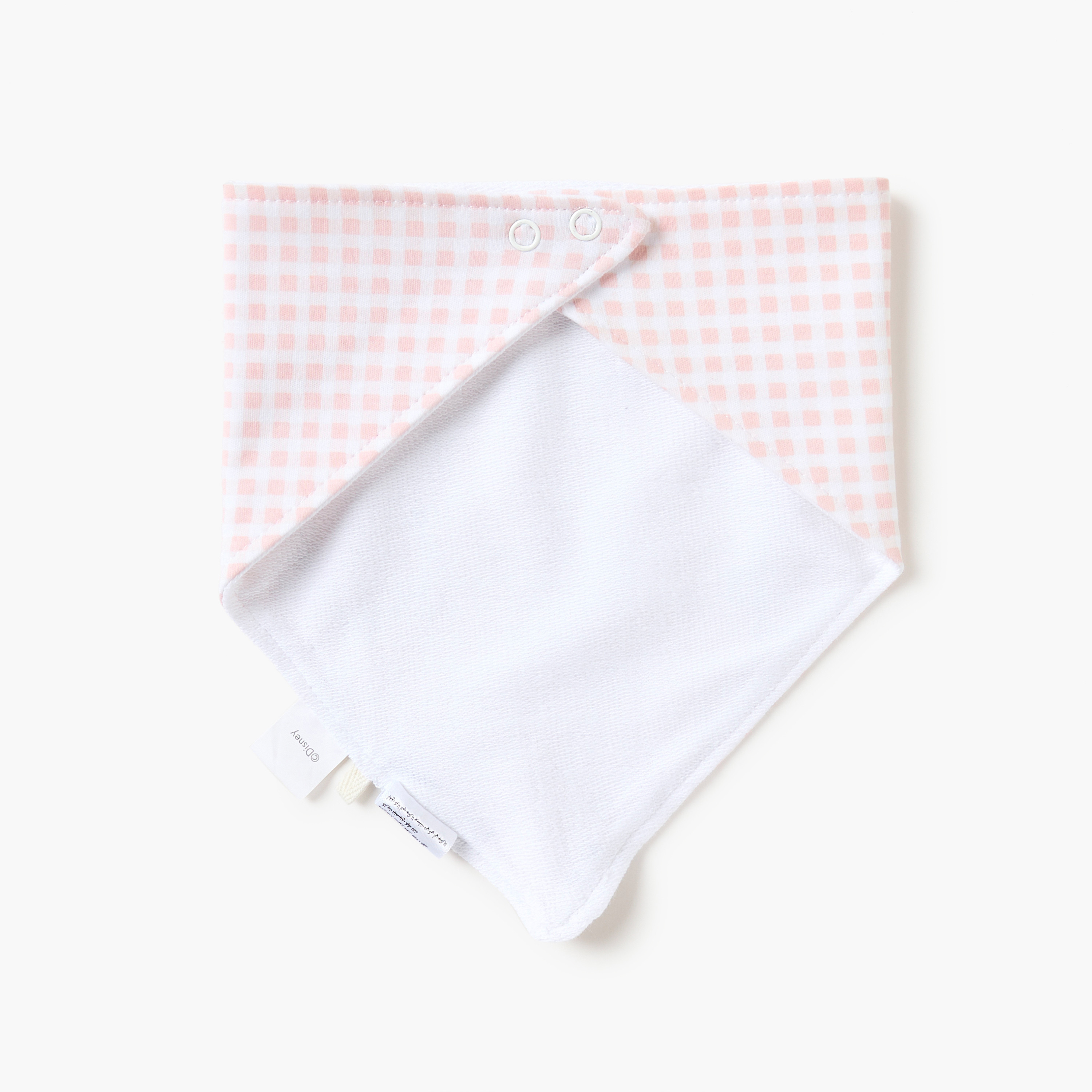 Disney Marie Print Muslin Bib with Button Closure-baby-feeding-bibs-image-2