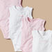 Juniors Slogan Print Sleeveless Sleepsuit - Set of 7-Multipacks-thumbnail-1