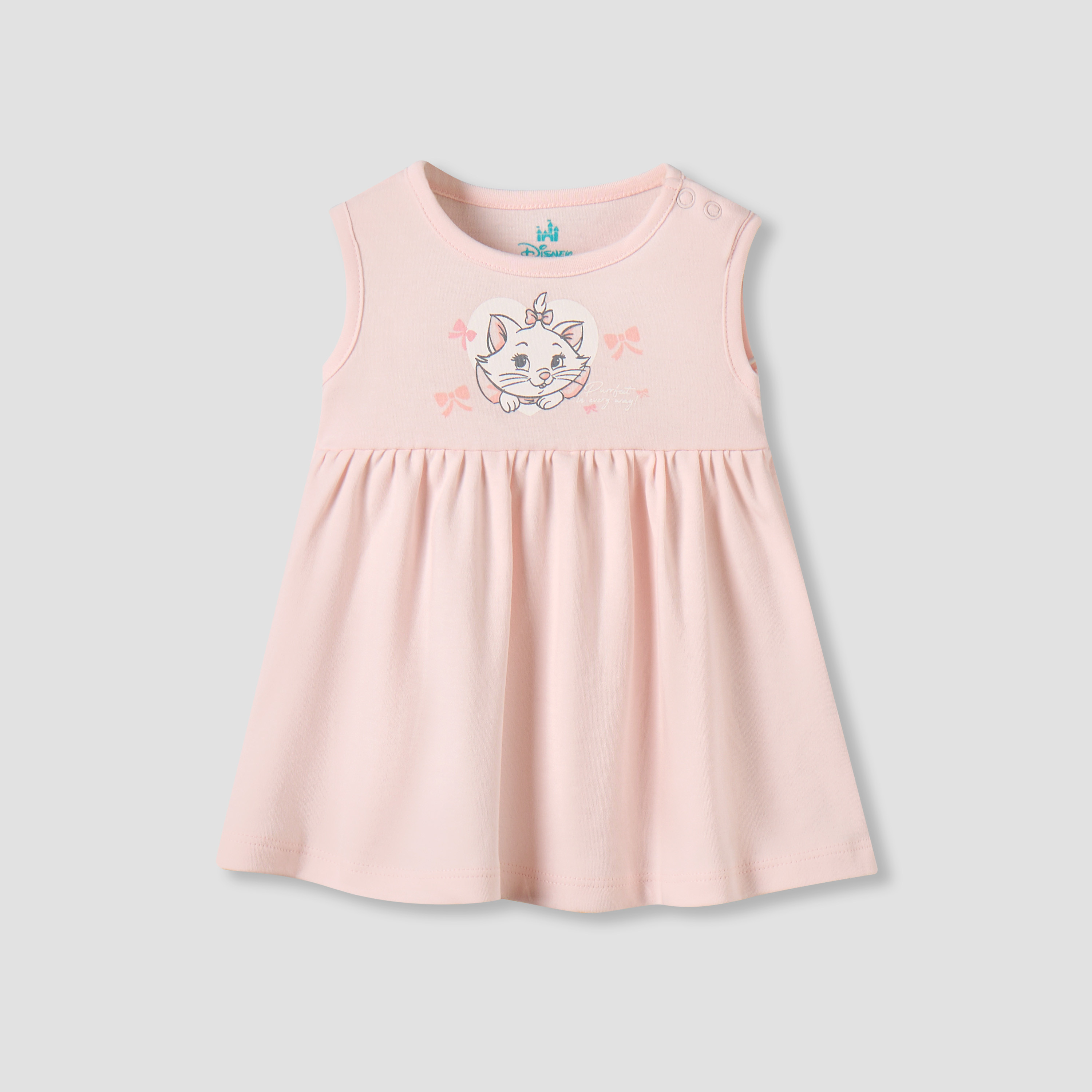 Pack of 2 Disney Round Neck A-line Dress with Marie Print-baby-girls-clothing-dressesandjumpsuits-image-4