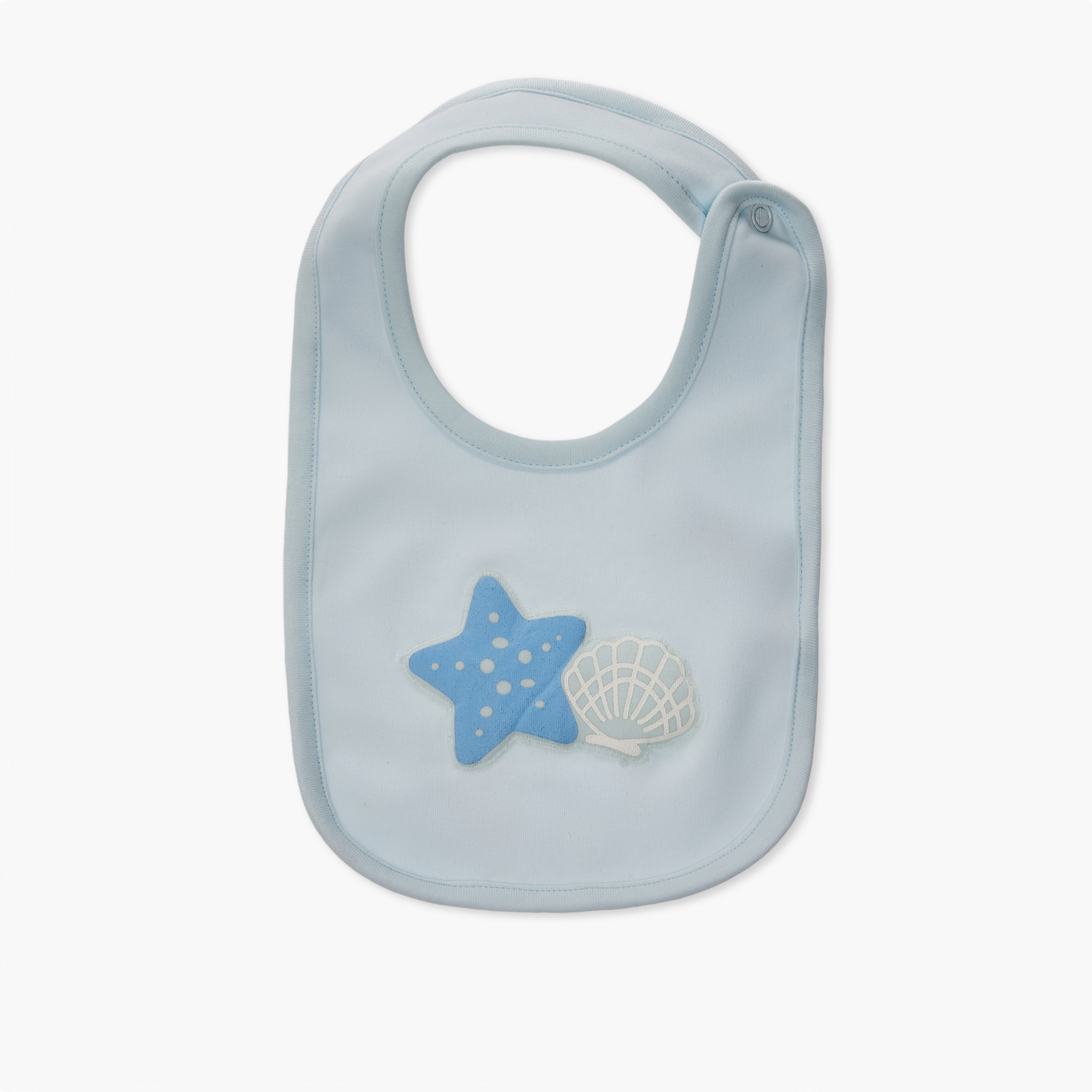 Pack of 2 Juniors Baby Bib with Aquatic Print-baby-feeding-bibs-image-3