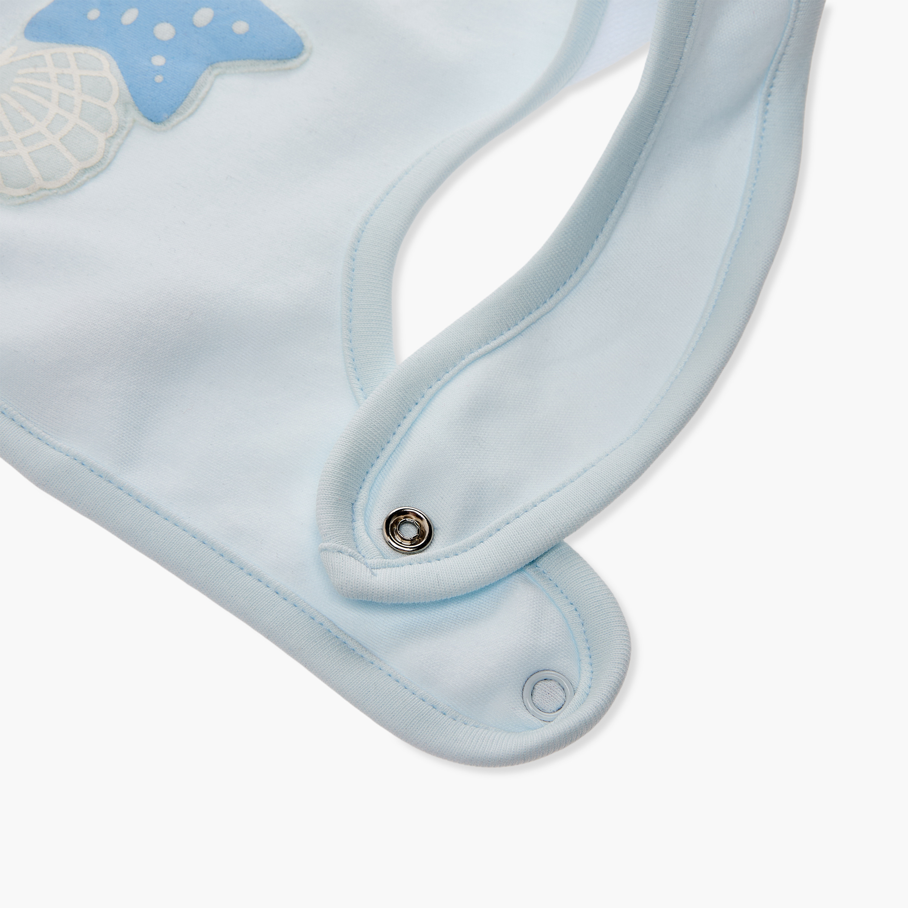 Pack of 2 Juniors Baby Bib with Aquatic Print-baby-feeding-bibs-image-6
