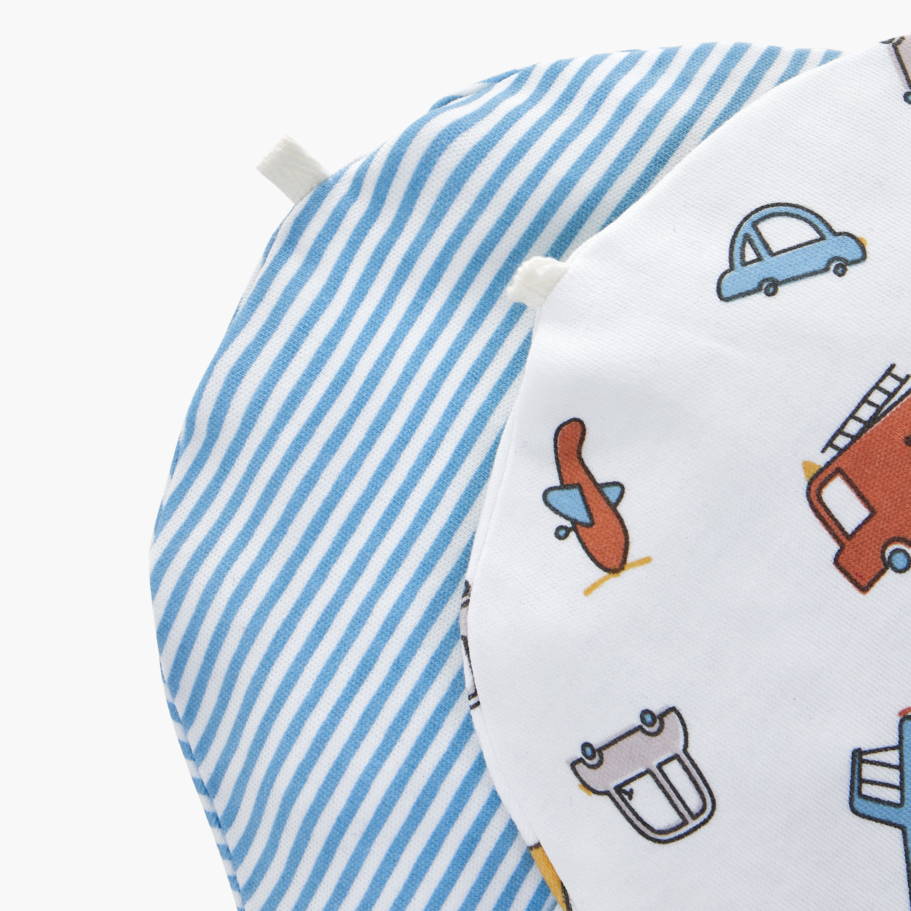 Juniors Printed Beanie - Set of 2-baby-boys-accessories-caps-image-7