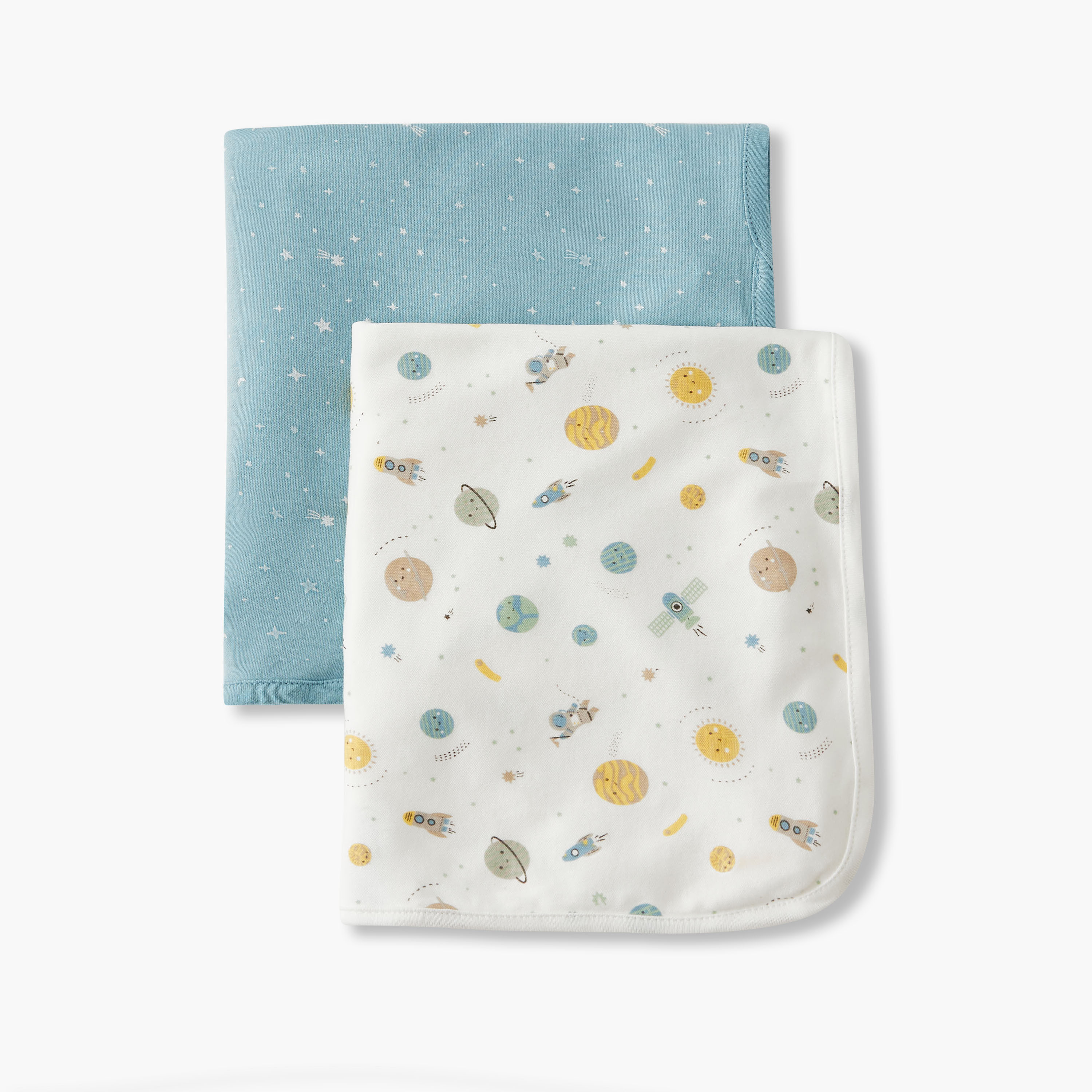 Pack of 2 Juniors Receiving Blanket with Print-baby-nursery-blanketsandswaddles-receivingblankets-image-3