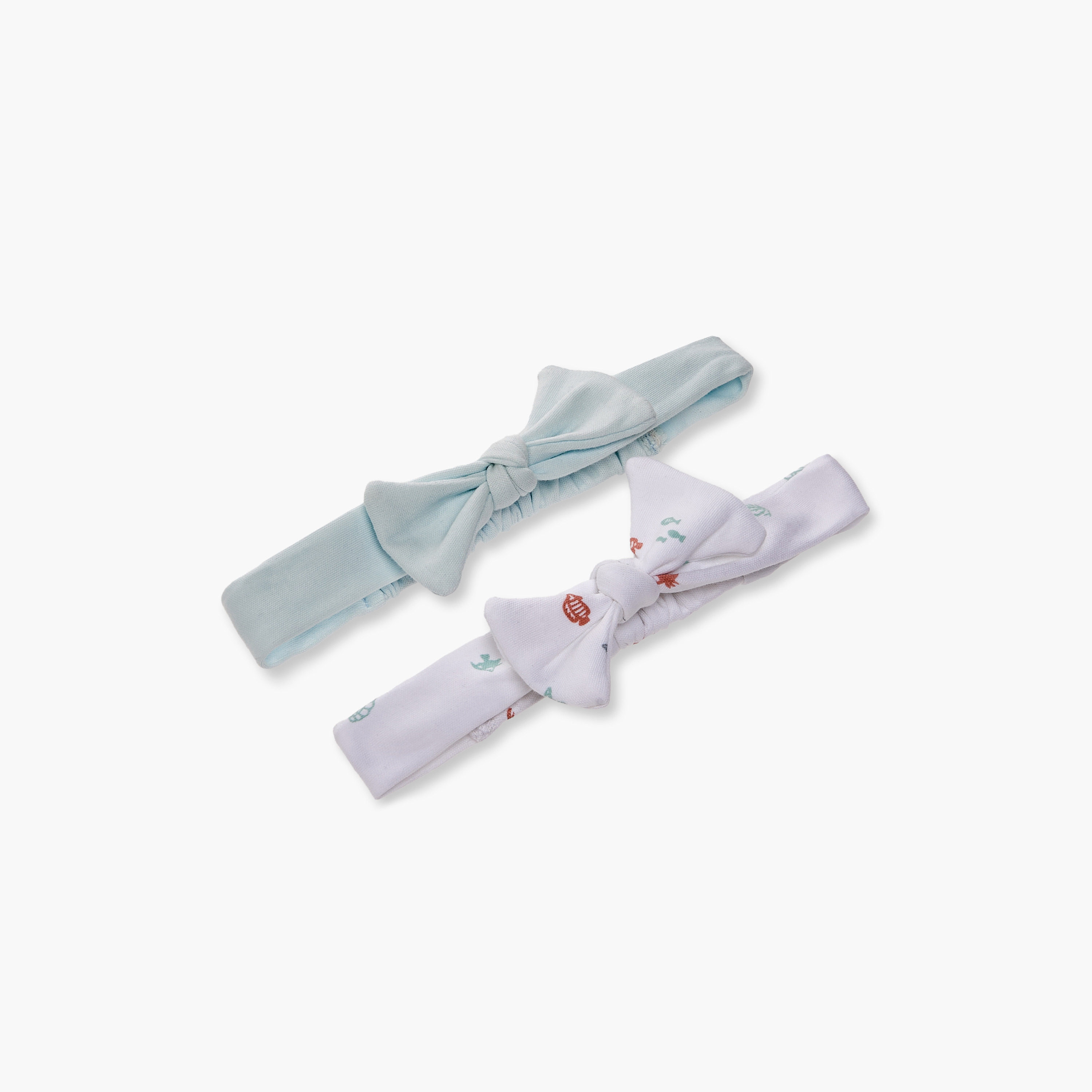 طقم ربطات شعر بفيونكة قطعتين من جونيورز-baby-girls-accessories-hairaccessories-image-1