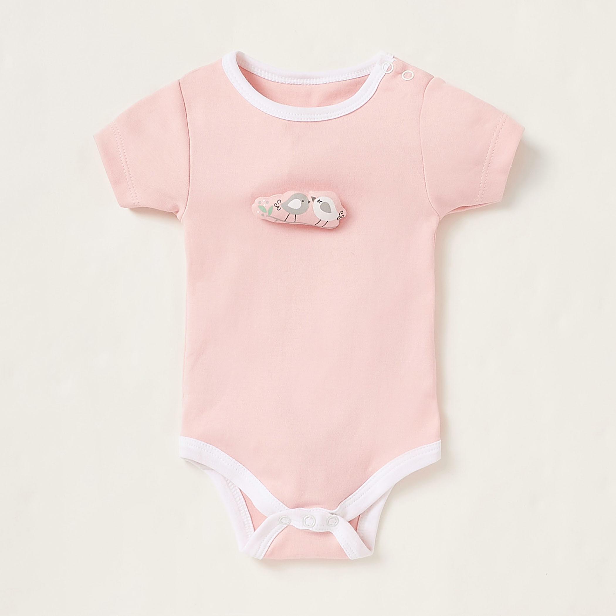 Juniors Printed Bodysuit with Short Sleeves - Set of 5-baby-boys-clothing-multipacks-image-3