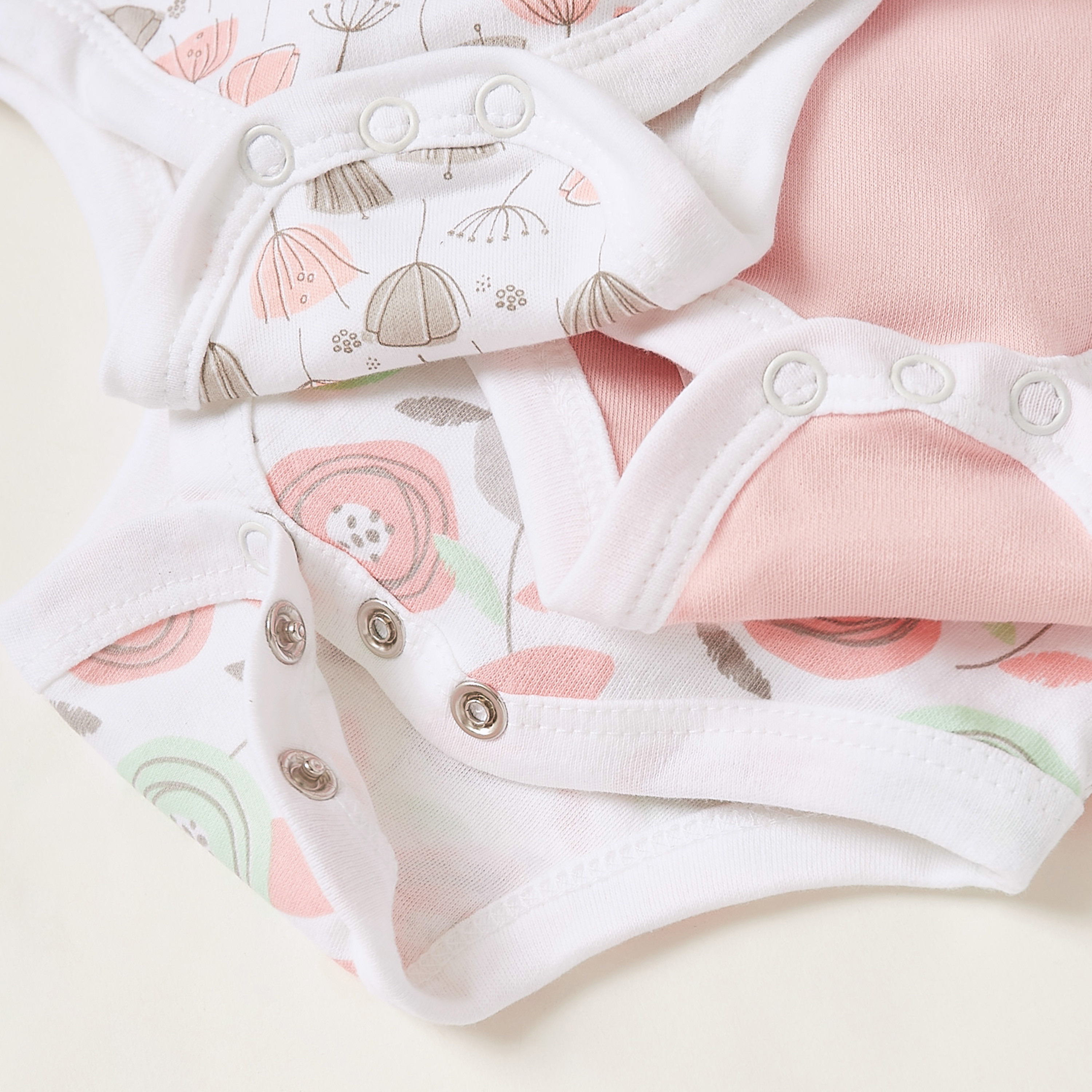 Juniors Printed Bodysuit with Short Sleeves - Set of 5-baby-boys-clothing-multipacks-image-4