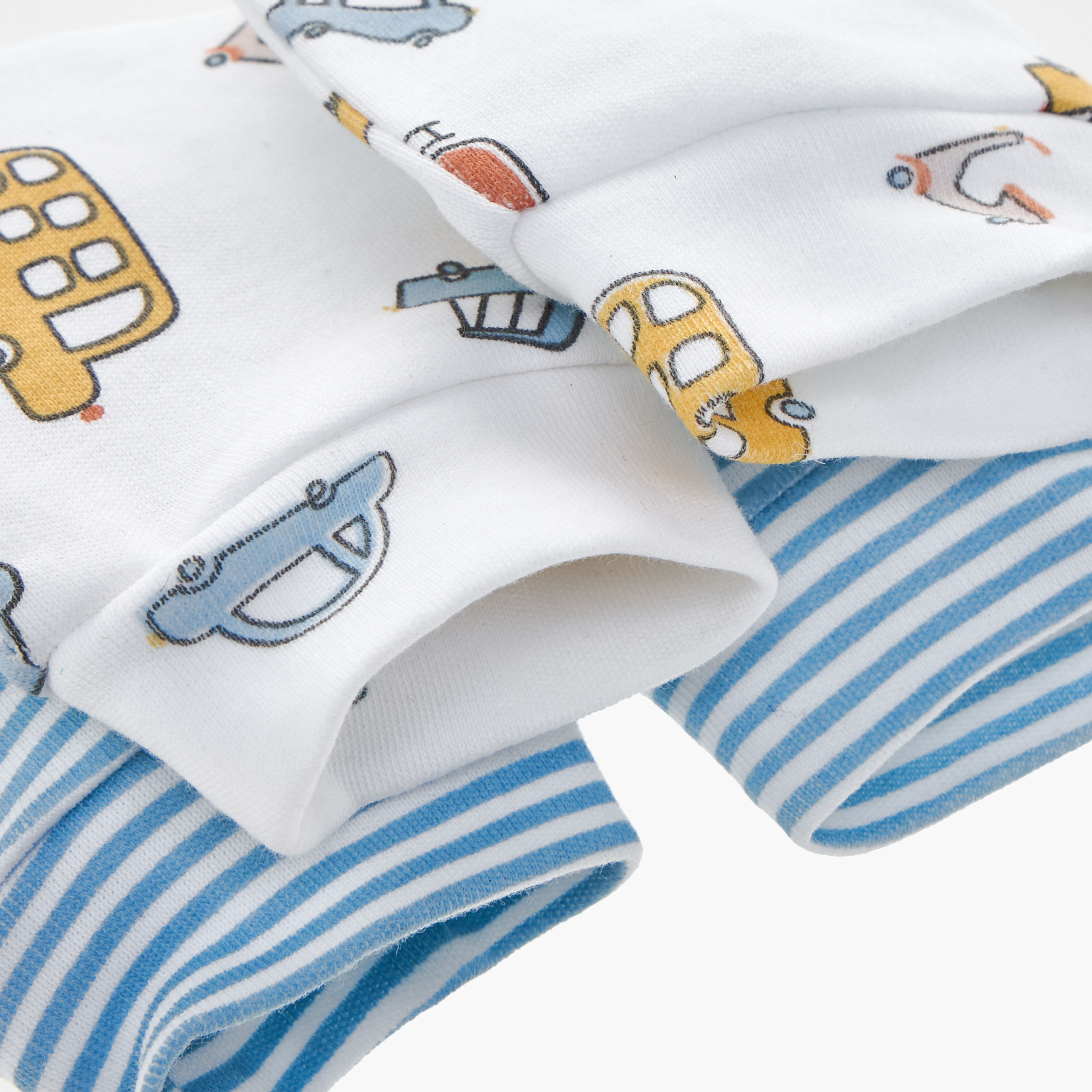 Juniors Printed Mitten - Set of 2-baby-boys-accessories-mittens-image-4