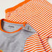 Juniors Printed Long Sleeves T-shirt and Full Length Pyjama Set-Sleepsuits-thumbnail-3