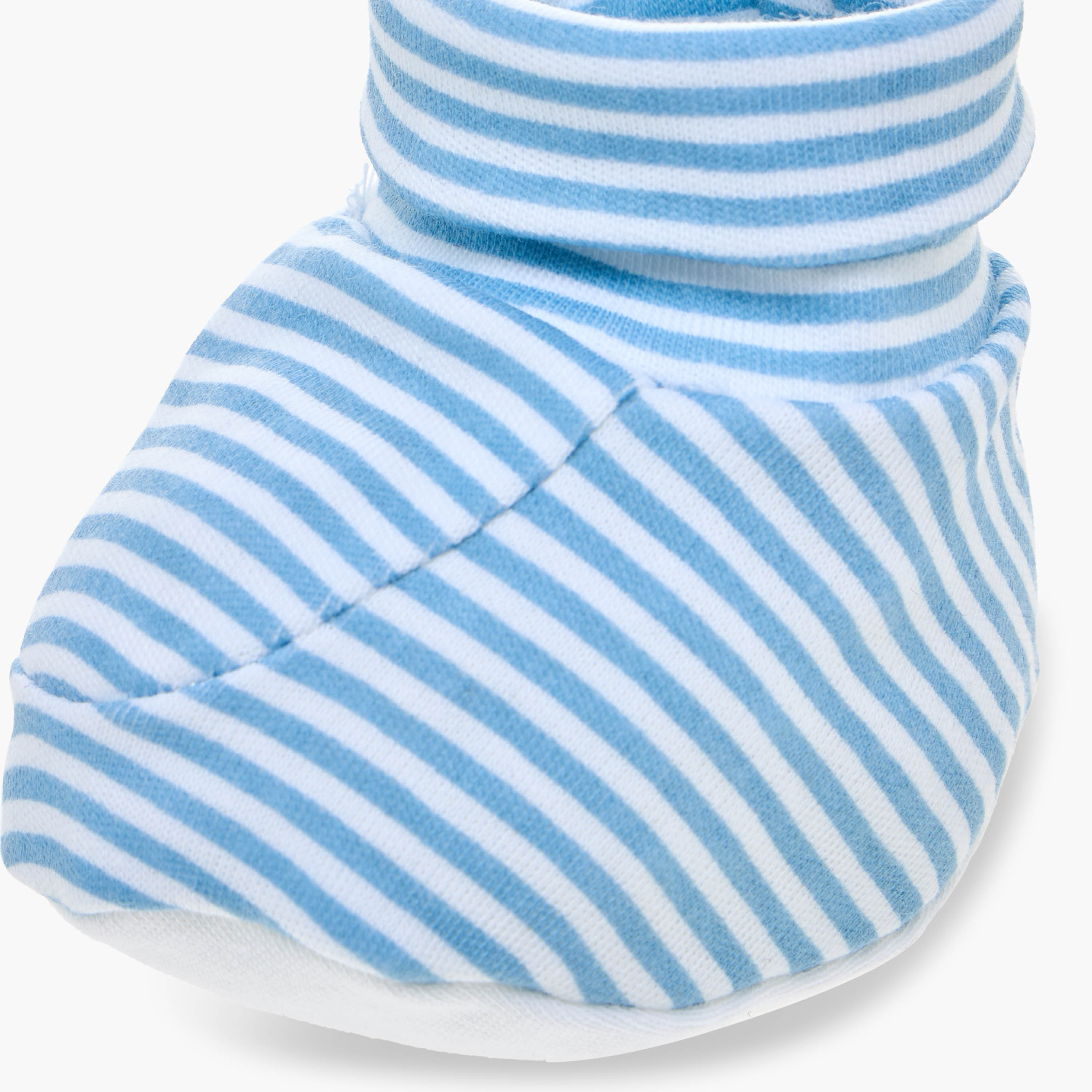 Juniors Printed Booties - Set of 2-baby-boys-shoes-booties-image-8