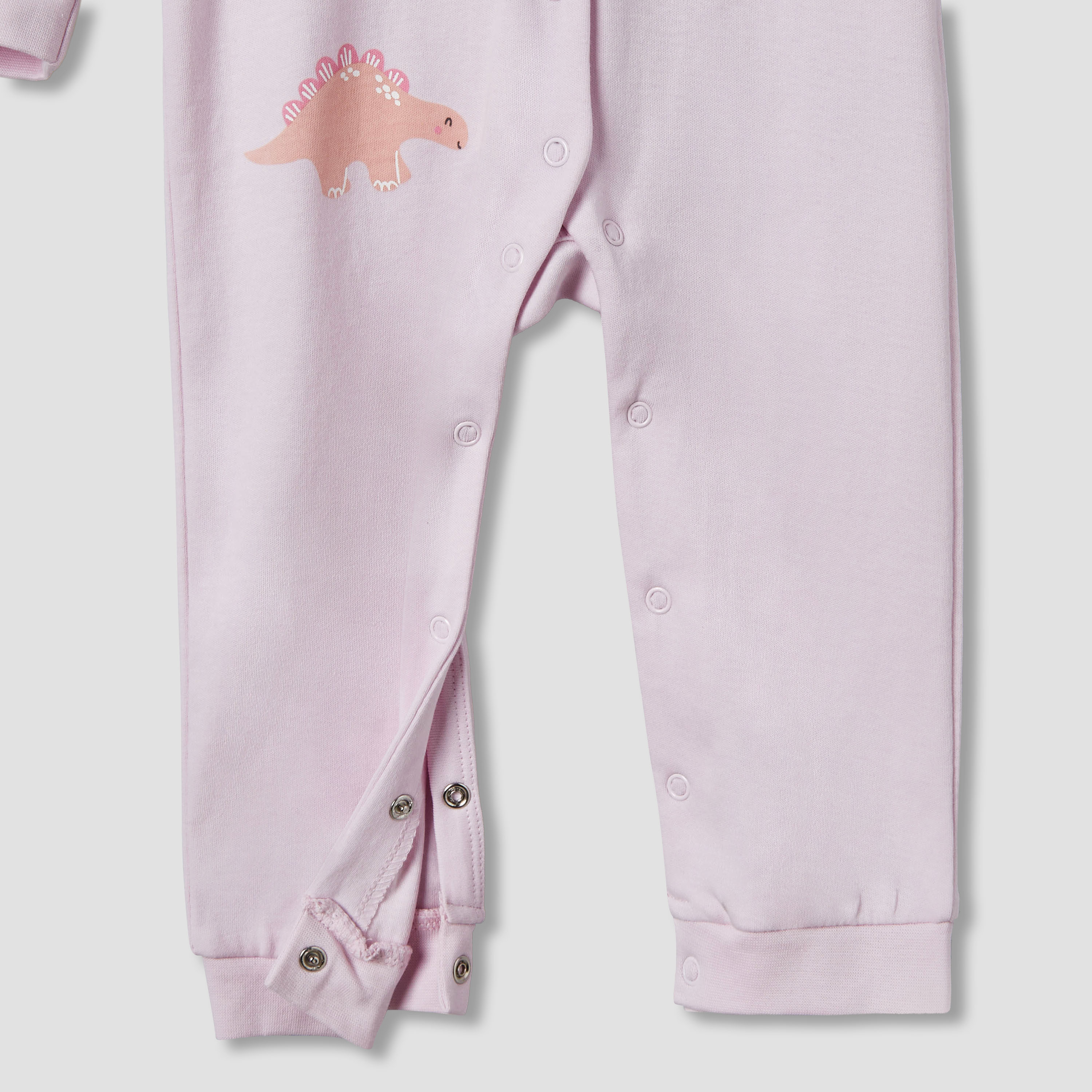 Set of 2 Juniors Cotton Sleepsuit and Romper with Assorted Print-baby-girls-clothing-nightwear-sleepsuits-image-6