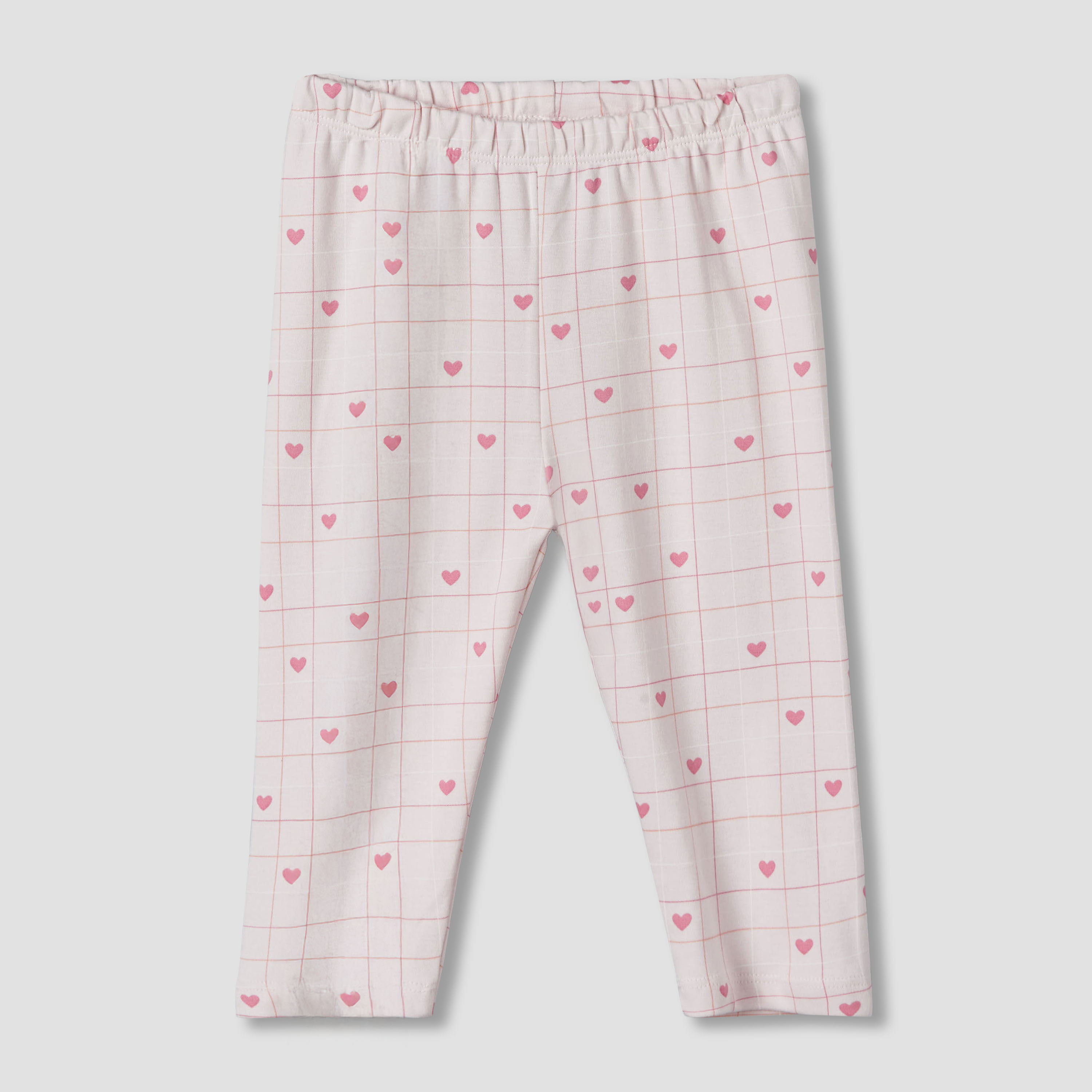 Pack of 2 Juniors Cotton Round Neck Pyjama Set with Fun Print-baby-girls-clothing-nightwear-pyjamasets-image-6