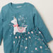 Juniors Graphic Print T-shirt and Pyjama Set-Pyjama Sets-thumbnail-3