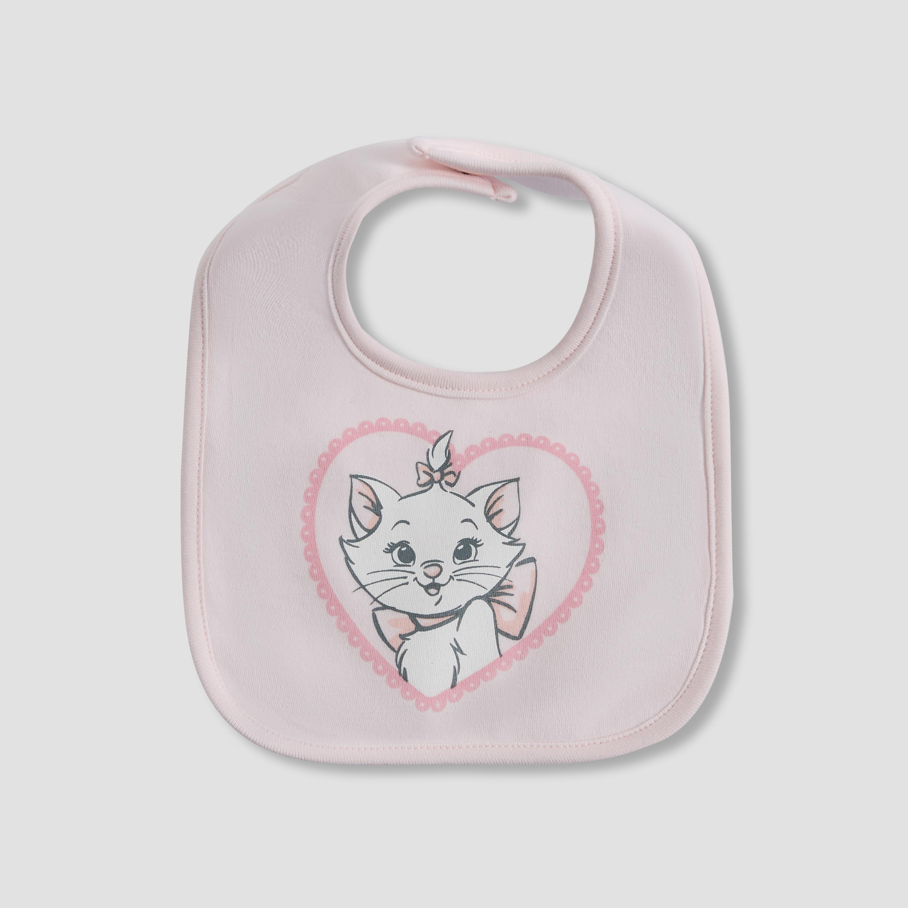 Pack of 2 Disney Baby Bib with Marie Print-baby-feeding-bibs-image-2