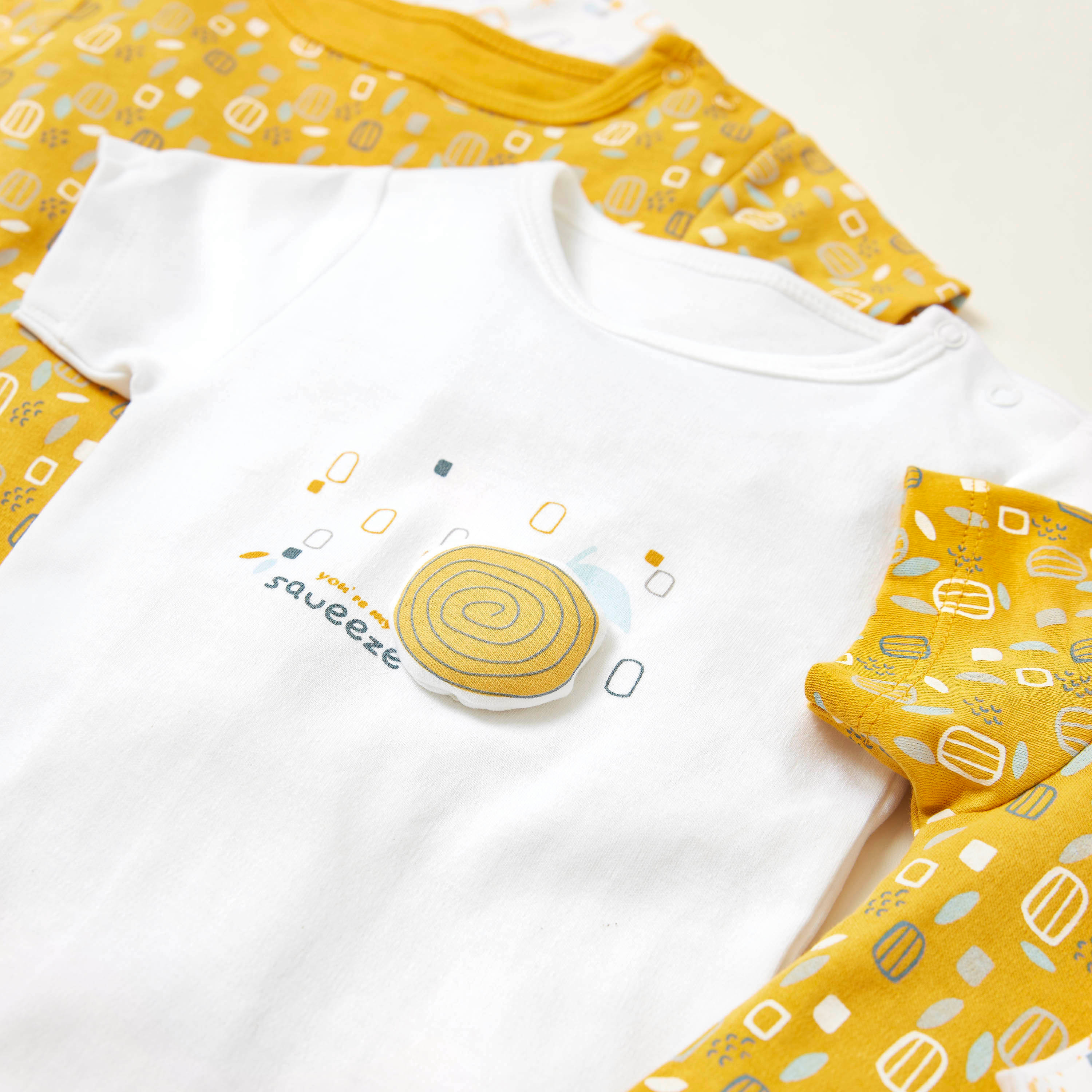 طقم بودي سوت 5 قطع متنوعة من جونيورز-baby-girls-clothing-bodysuits-image-2
