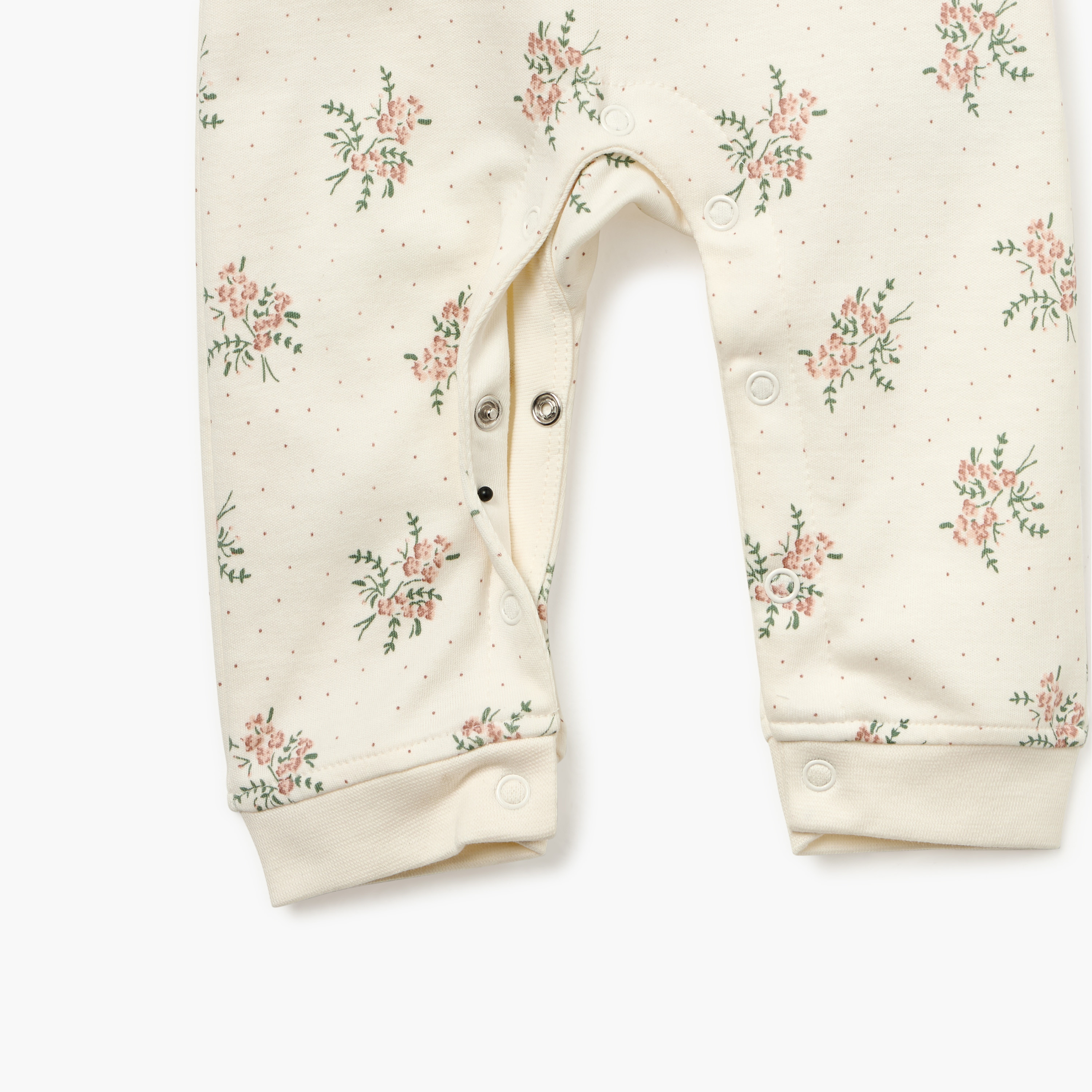 Juniors All-Over Floral Print Sleepsuit with Long Sleeves-baby-girls-clothing-nightwear-sleepsuits-image-4