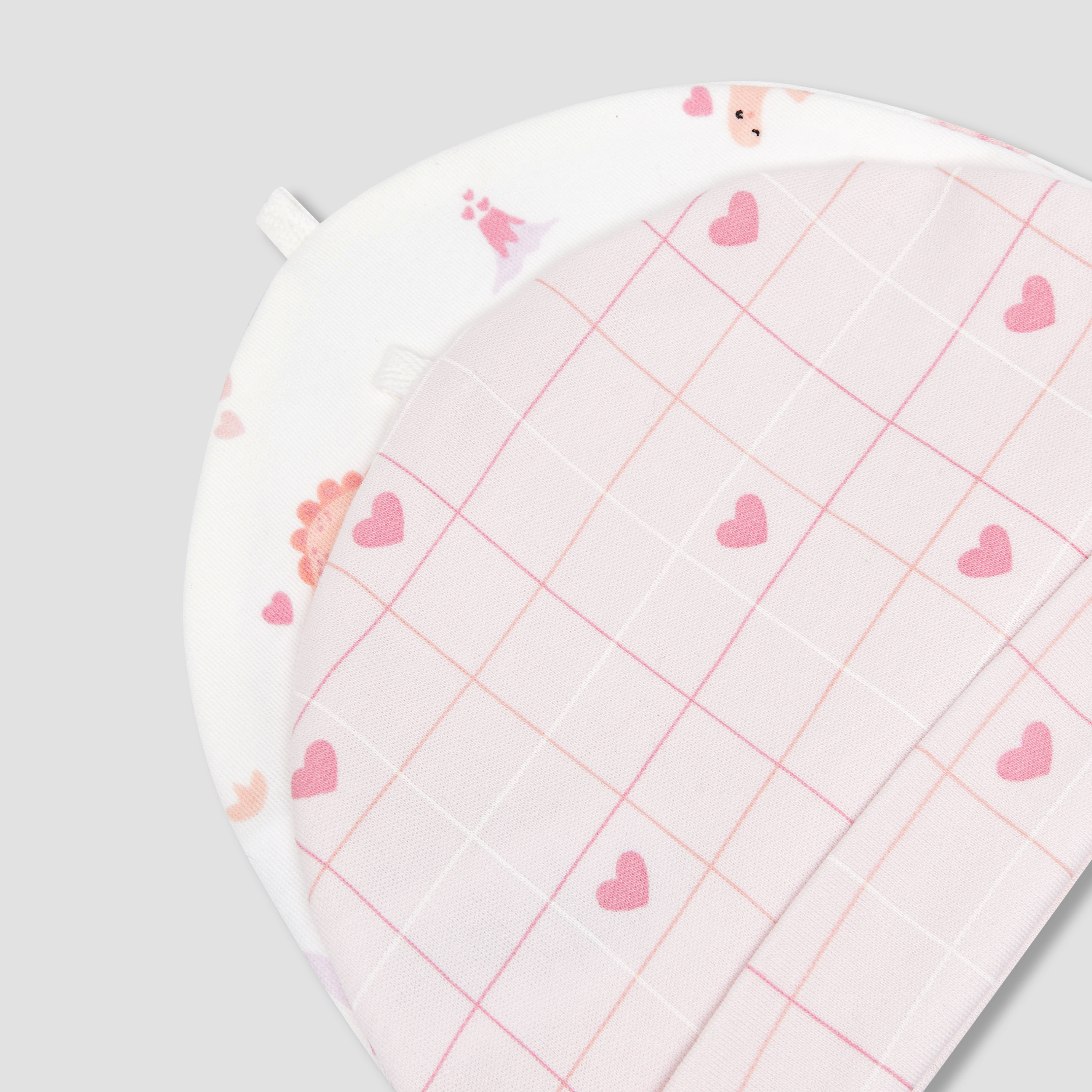 كابات بطبعات من جونيورز - عبوة من قطعتين-baby-girls-accessories-caps-image-3