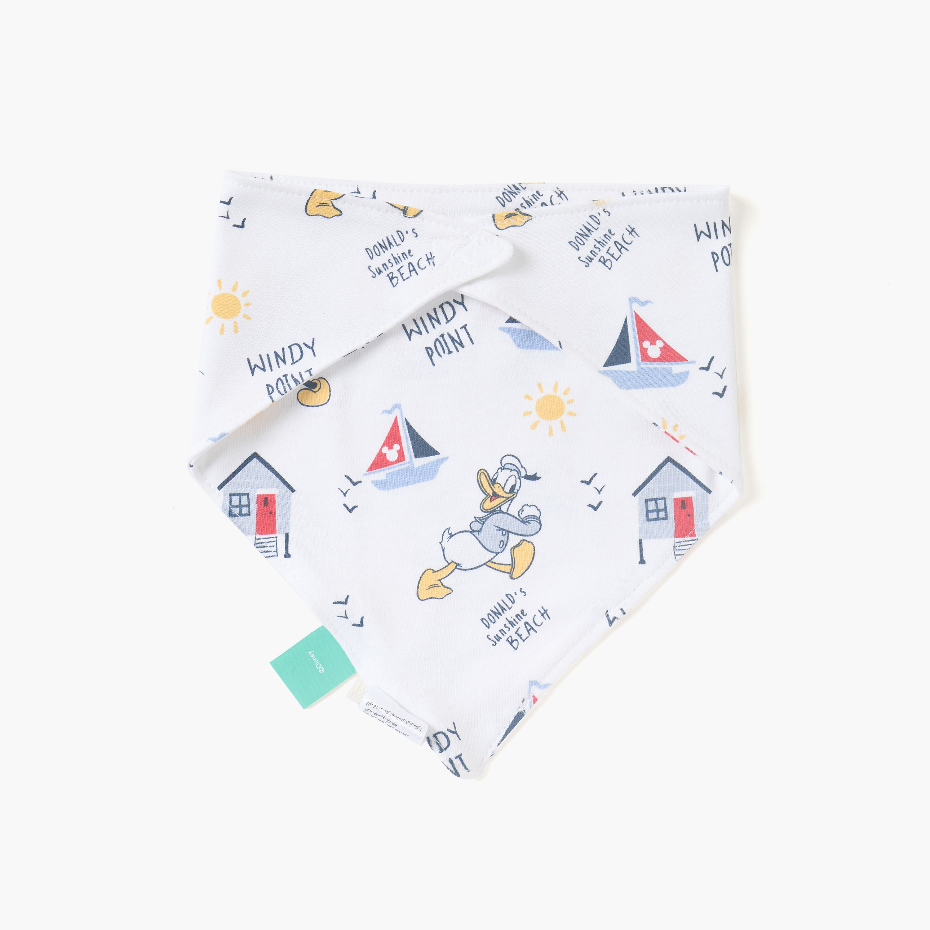 مريلة بطبعات وشريط إغلاق لاصق من ديزني-baby-feeding-bibs-image-2