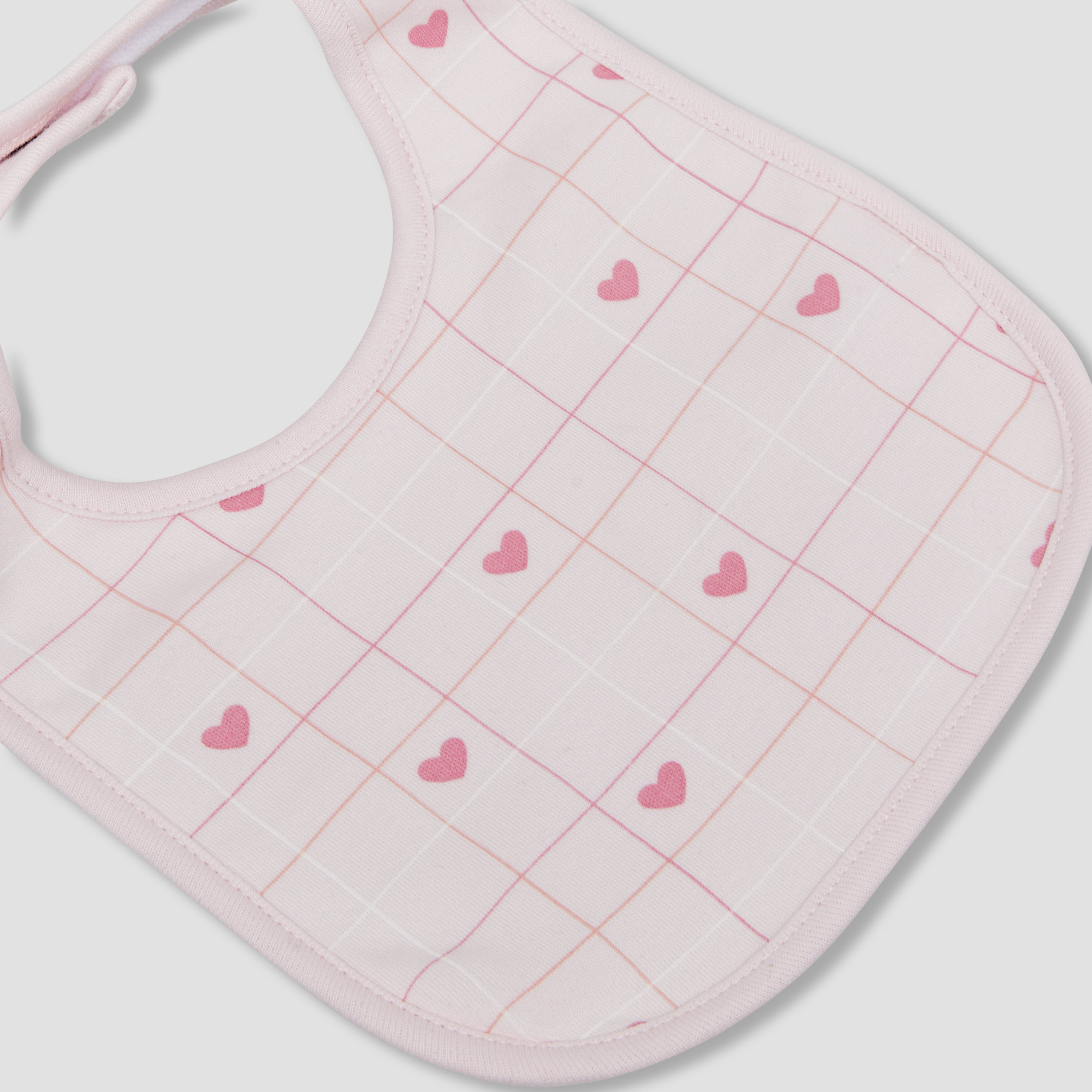 Pack of 2 Juniors Baby Bib with Snap Button Closure-baby-feeding-bibs-image-5