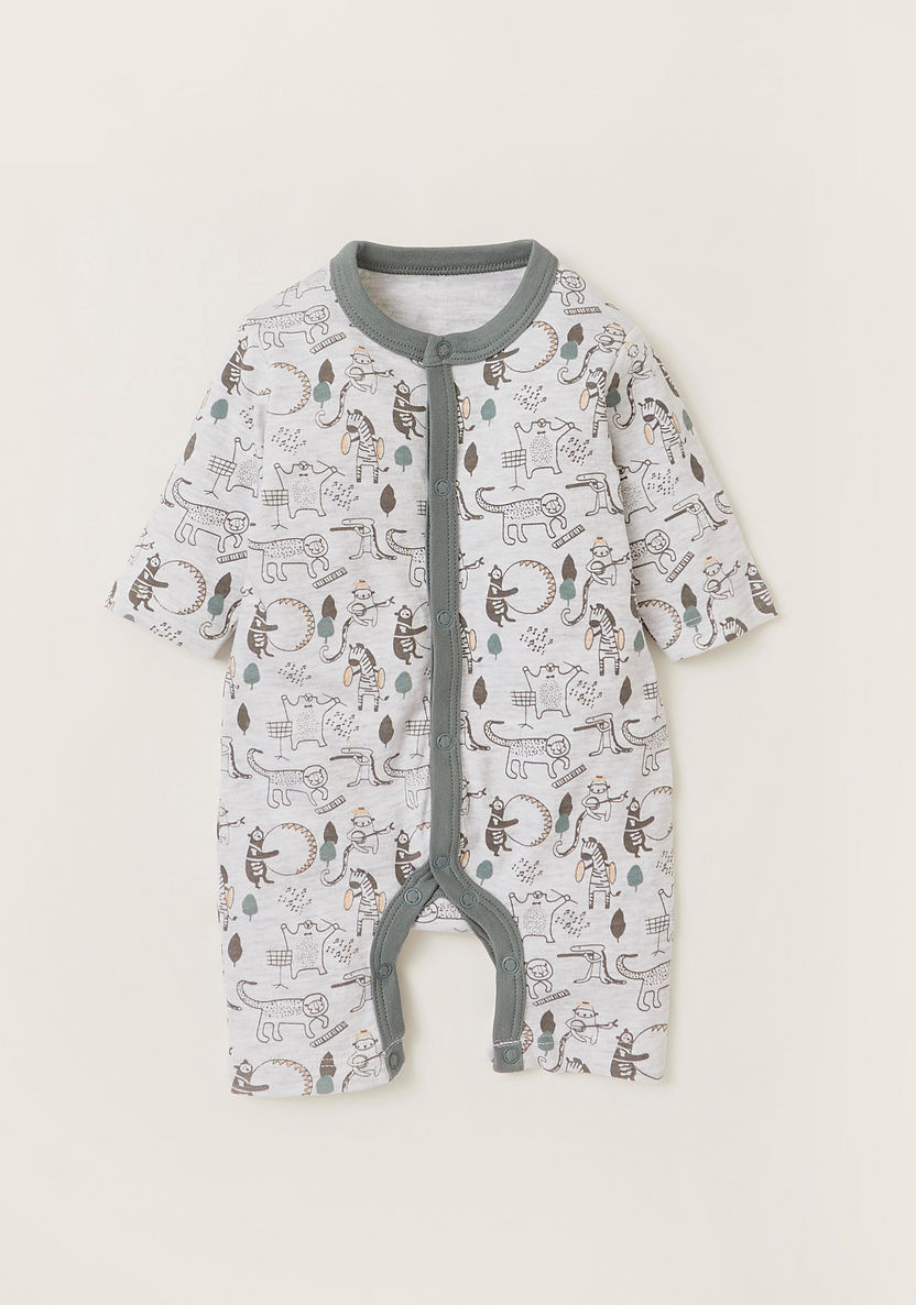 Juniors 3-Piece Printed Sleepsuit Set-Multipacks-image-2