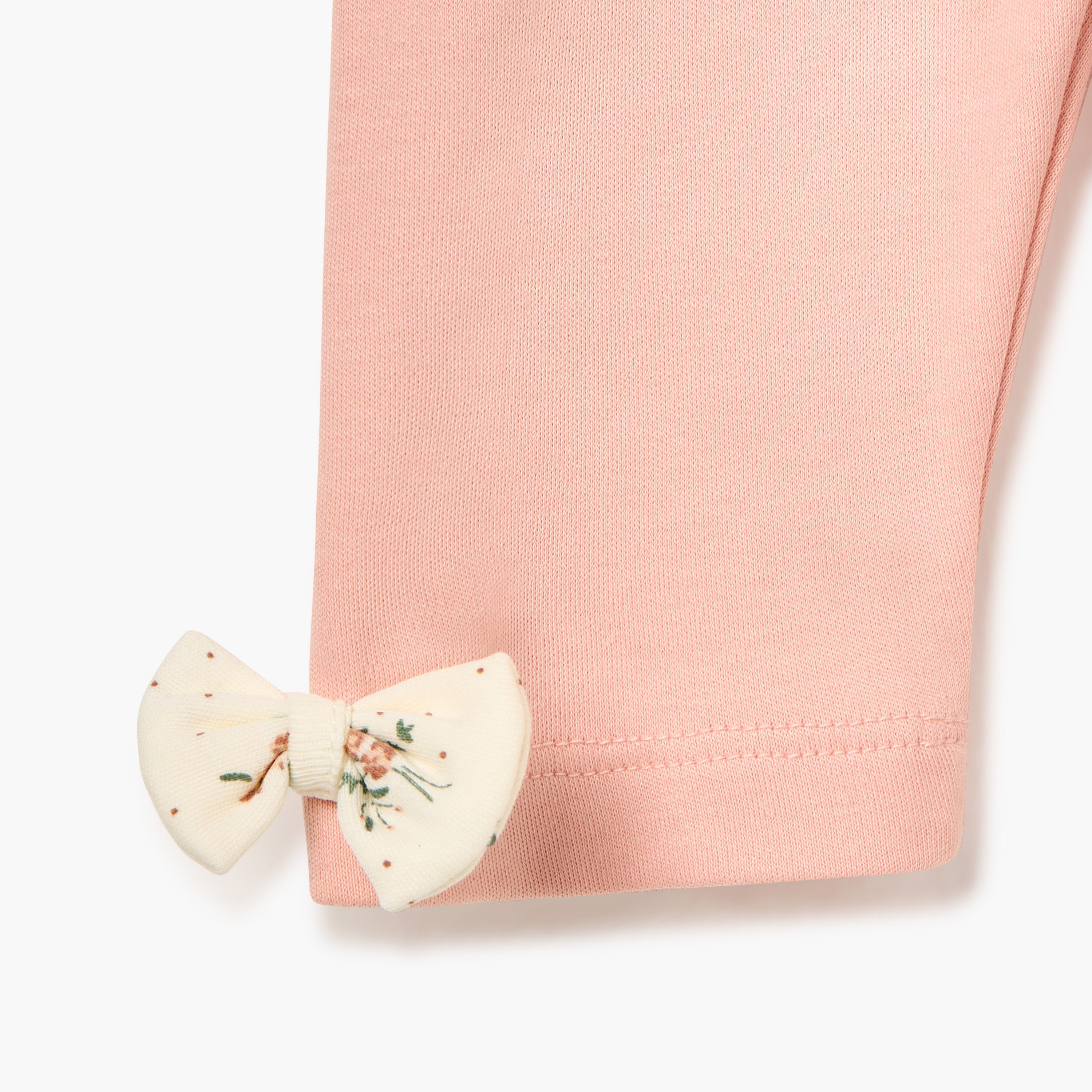 طقم تيشيرت وبنطلون بيجاما بطبعات زهرية من جونيورز-baby-girls-clothing-nightwear-pyjamasets-image-5