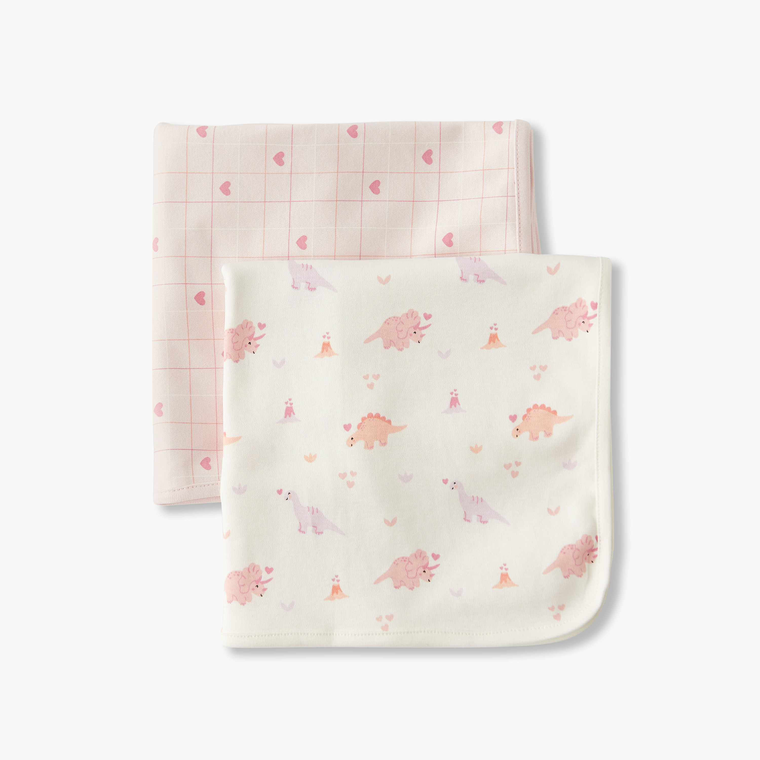 Pack of 2 Juniors Receiving Blanket with Print-baby-nursery-blanketsandswaddles-receivingblankets-image-3