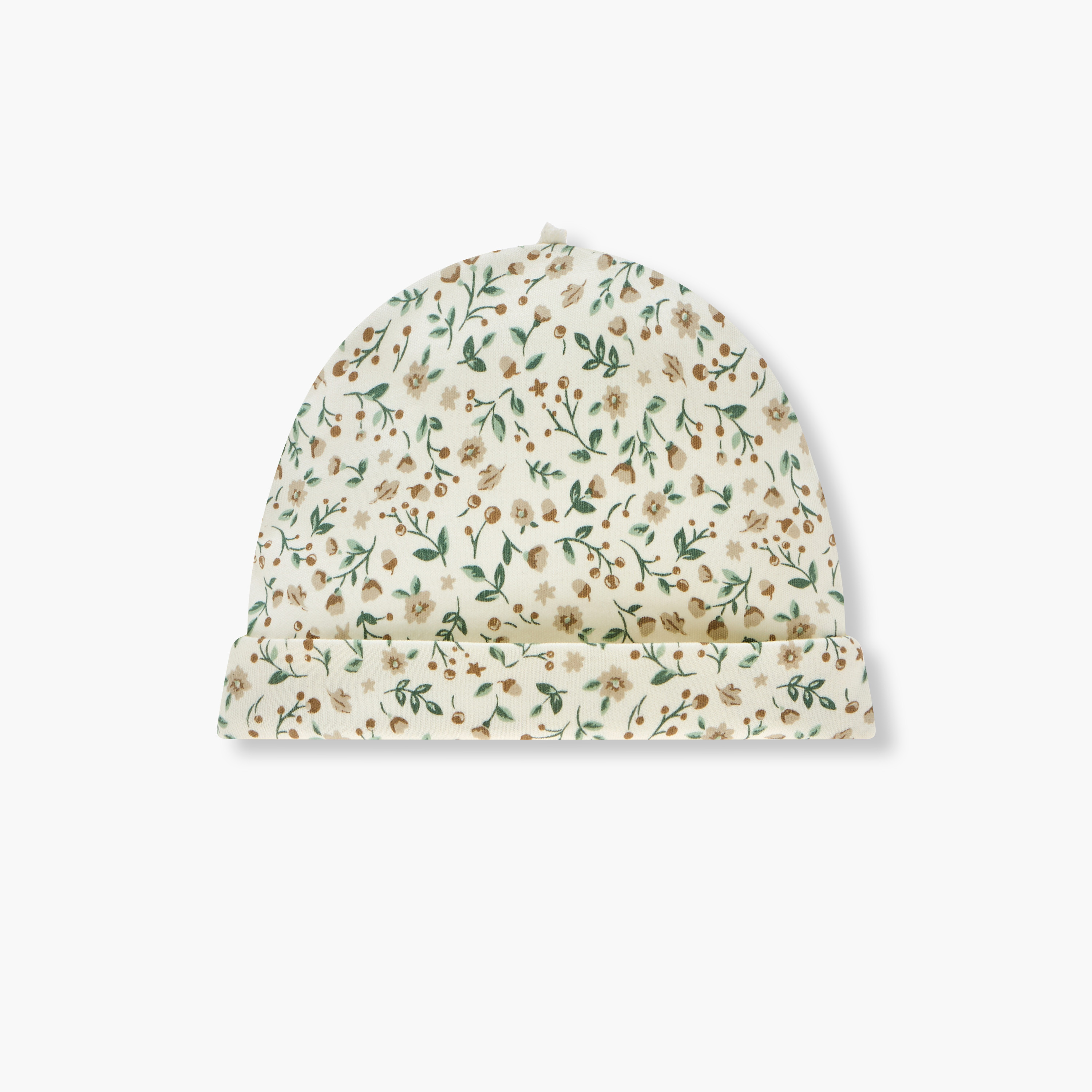 Juniors Floral Print Cap - Set of 2-baby-girls-accessories-caps-image-5