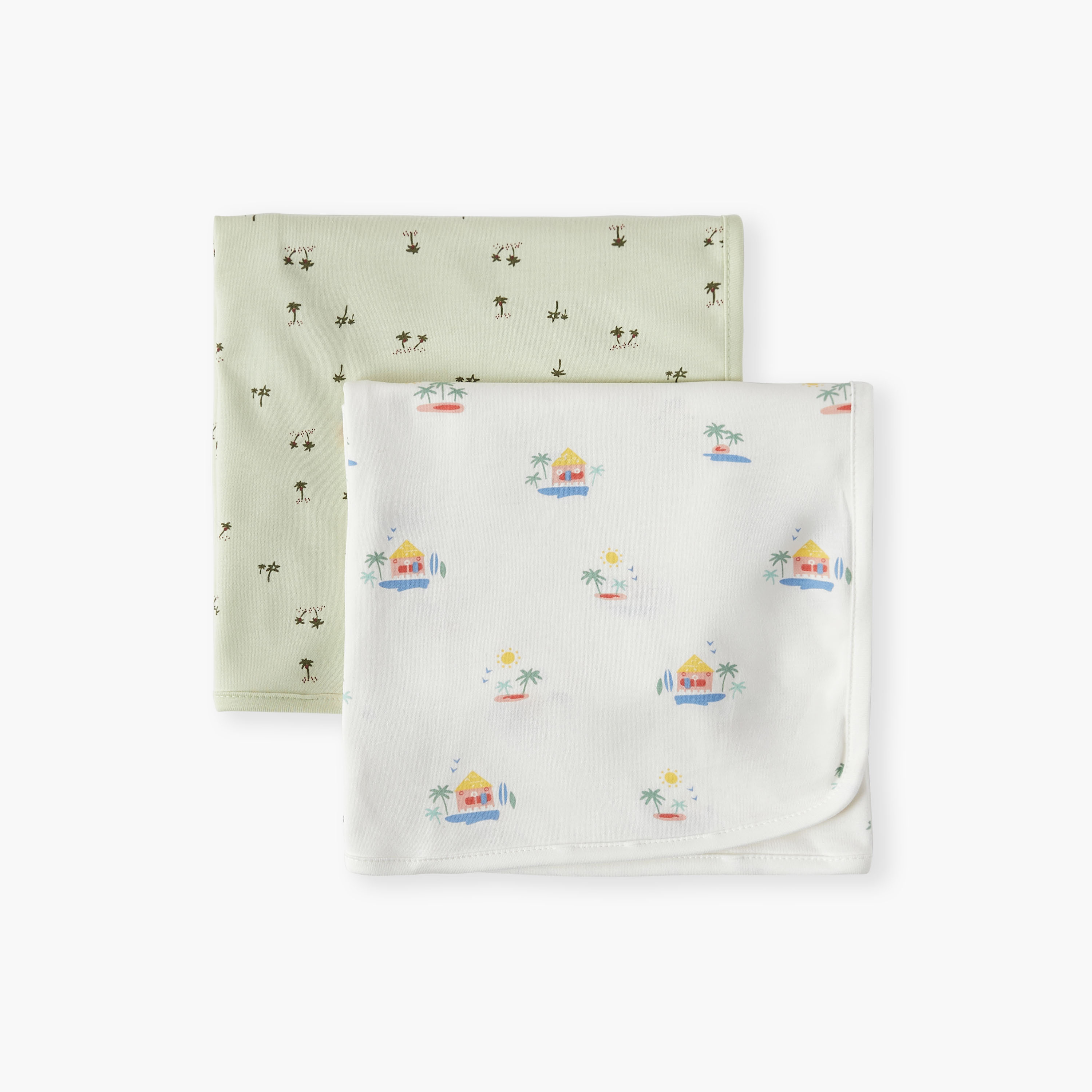 Juniors Assorted 2-Piece Receiving Blanket Set - 70x70 cm-baby-nursery-blanketsandswaddles-receivingblankets-image-3