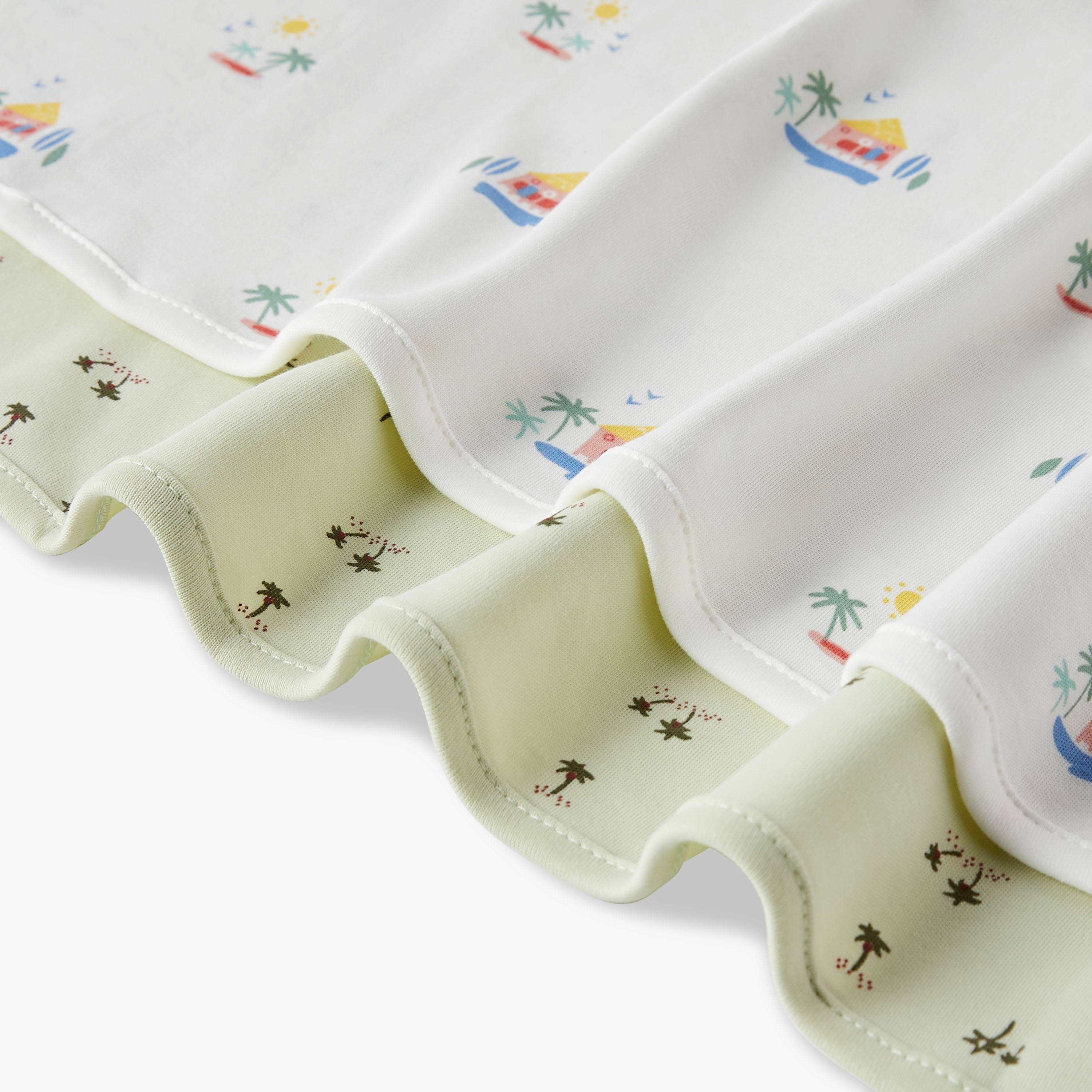 Juniors Assorted 2-Piece Receiving Blanket Set - 70x70 cm-baby-nursery-blanketsandswaddles-receivingblankets-image-5