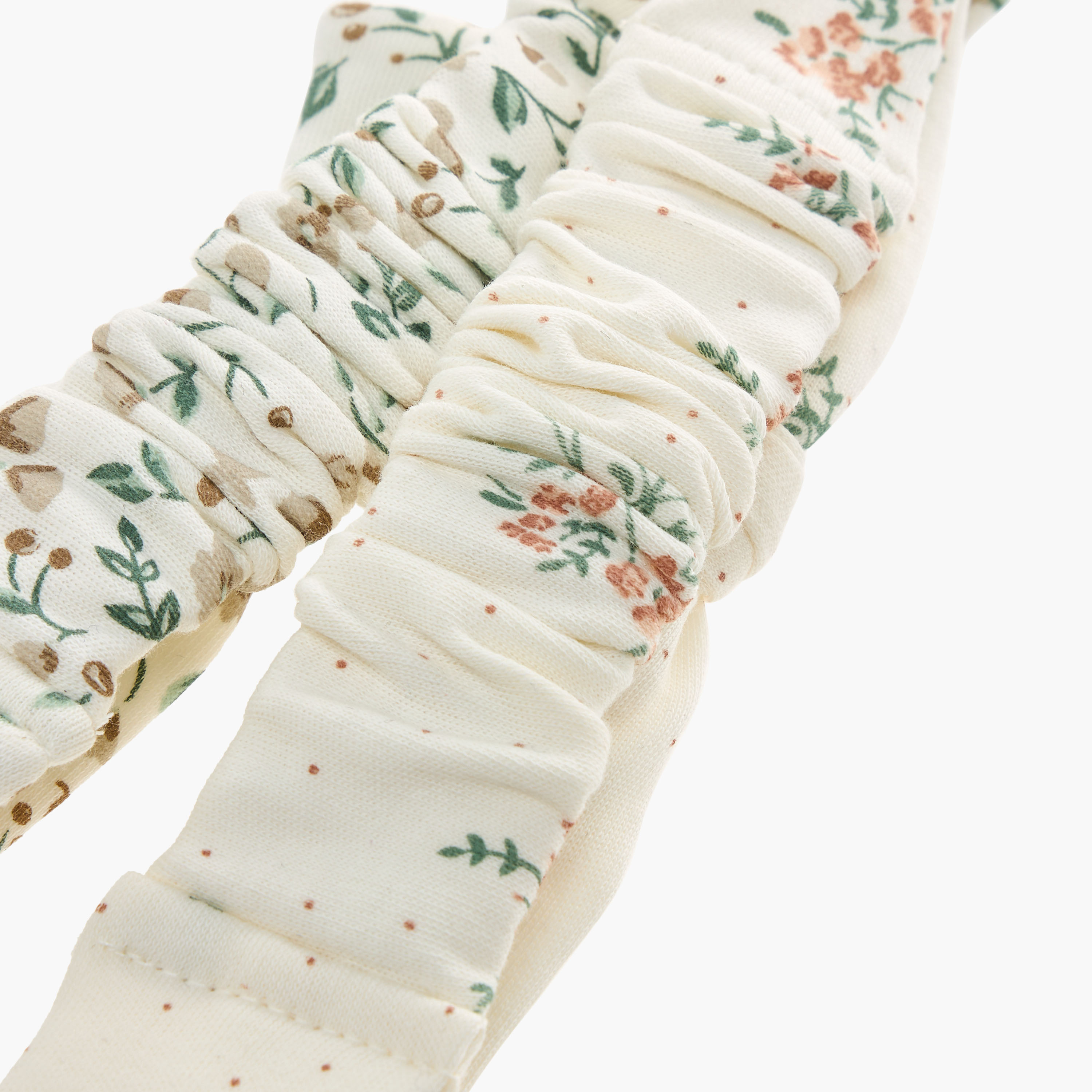 Juniors Floral Print Headband with Bow - Set of 2-baby-girls-accessories-hairaccessories-image-5