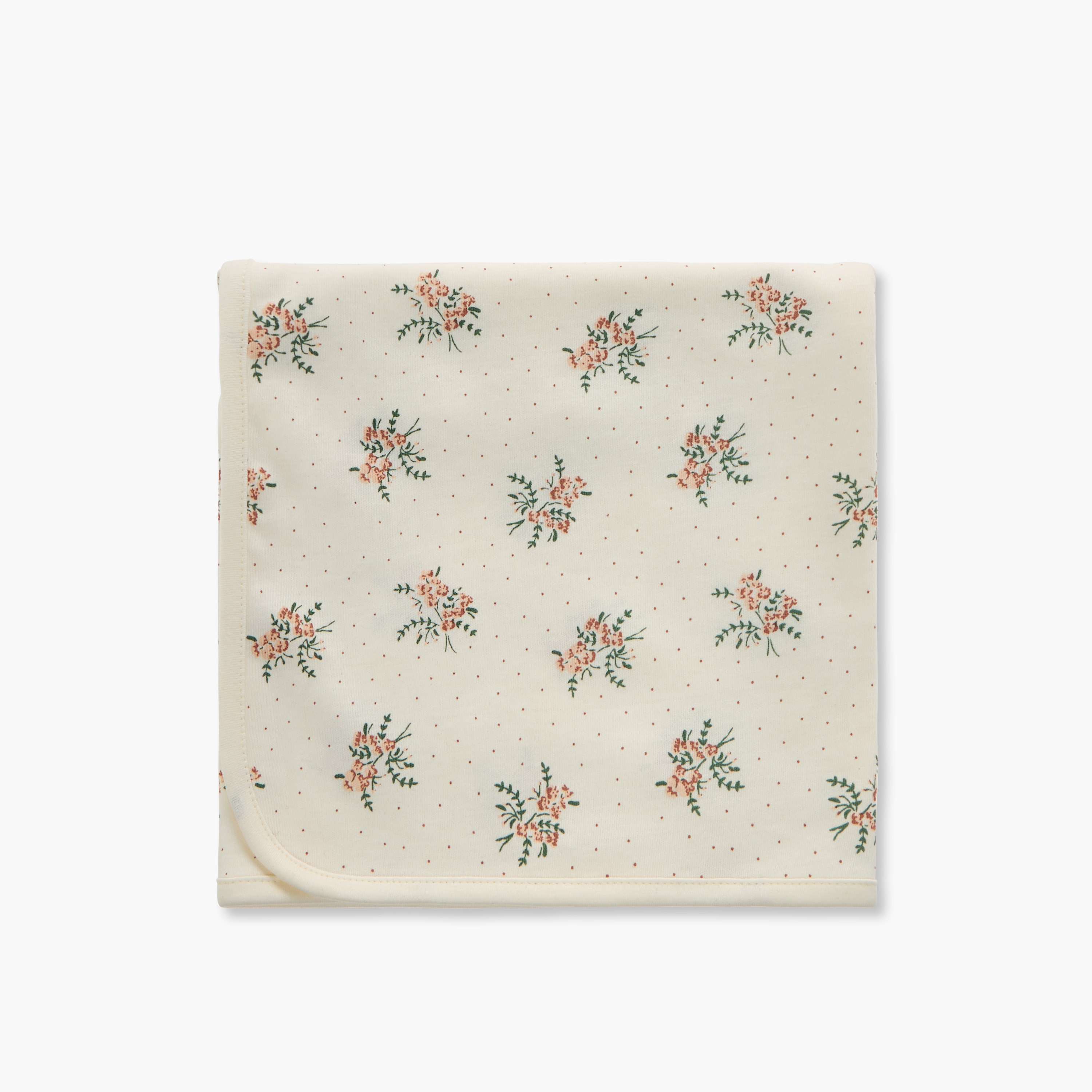 Juniors Floral Print Receiving Blanket-baby-nursery-blanketsandswaddles-receivingblankets-image-5