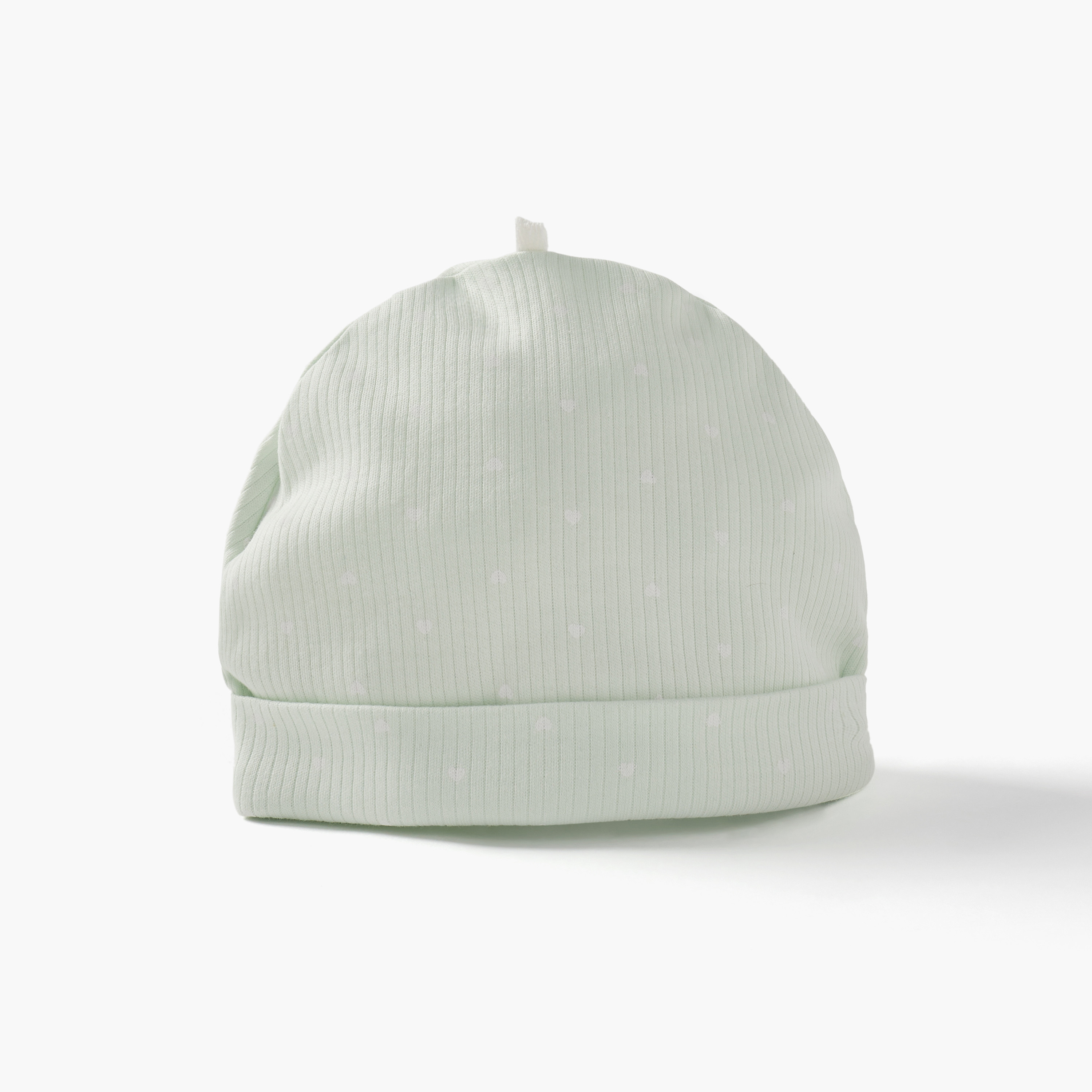 Juniors Printed Beanie Cap - Set of 2-baby-girls-accessories-caps-image-2