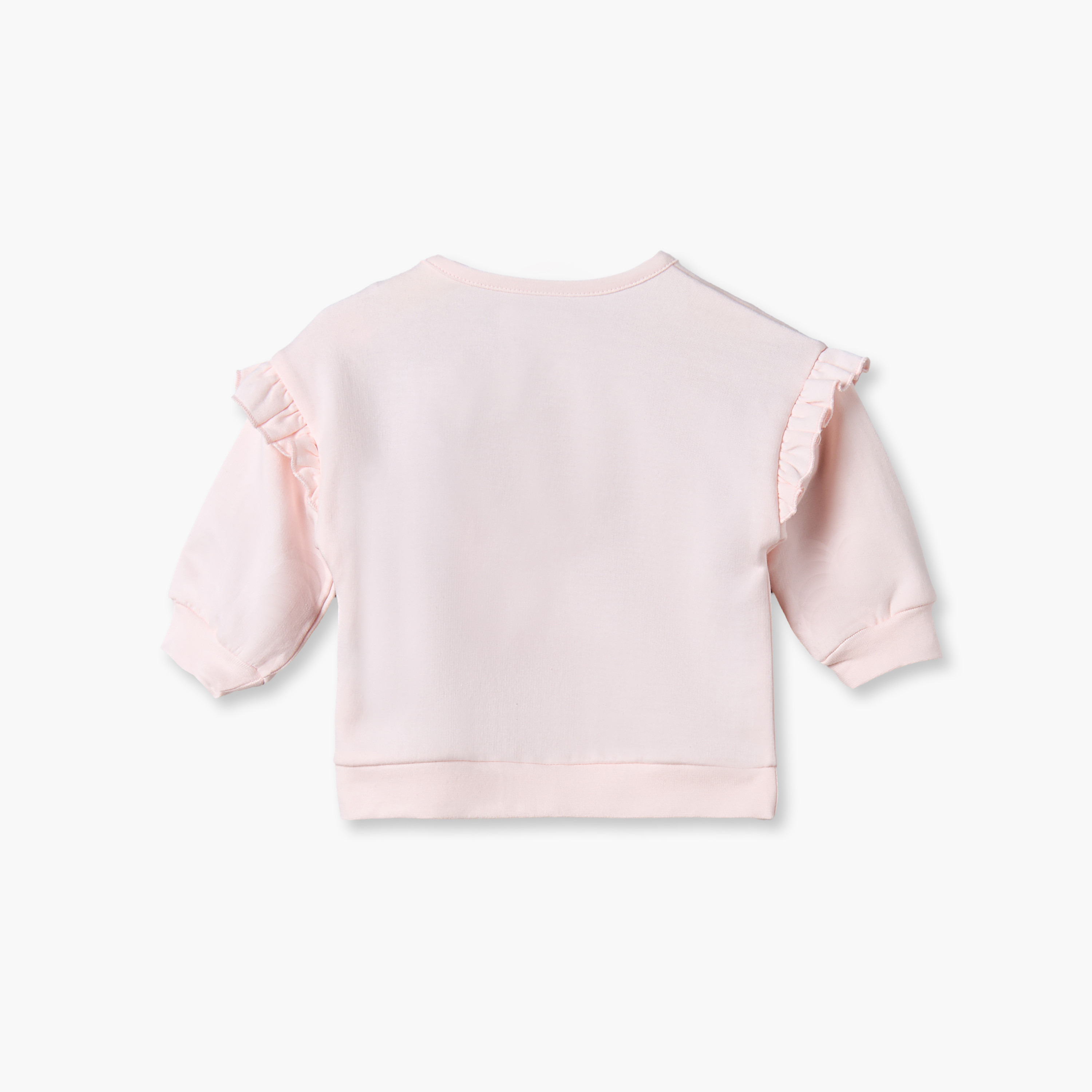 Juniors Cotton Crew Neck Long Sleeves Pyjama Set with Marie Print-baby-girls-clothing-winterwear-pyjamasets-image-4