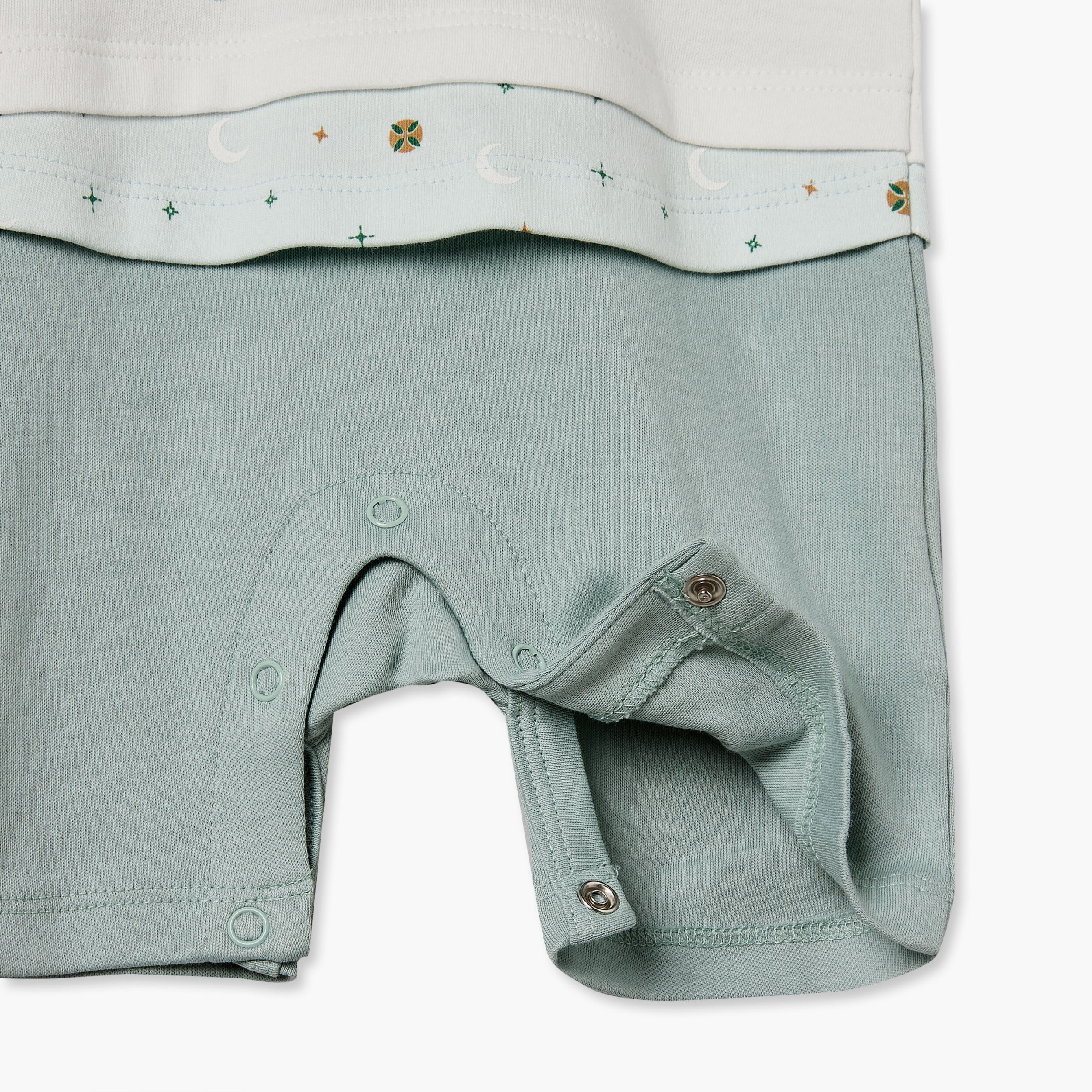رومبر بياقة وأكمام قصيرة بطبعة صحراء من جونيورز-baby-girls-clothing-rompers-image-13