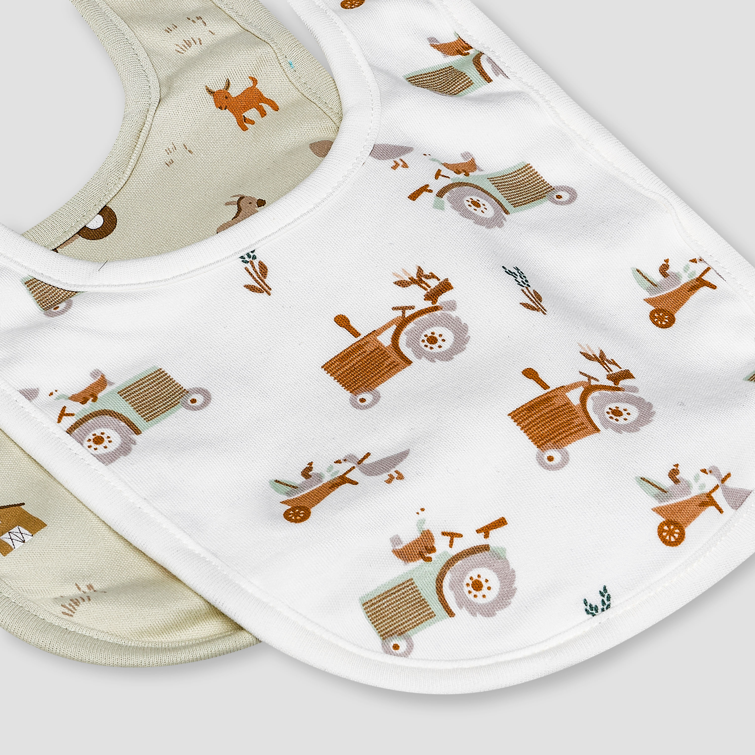 Juniors Printed Bib - Set of 2-baby-feeding-bibs-image-5