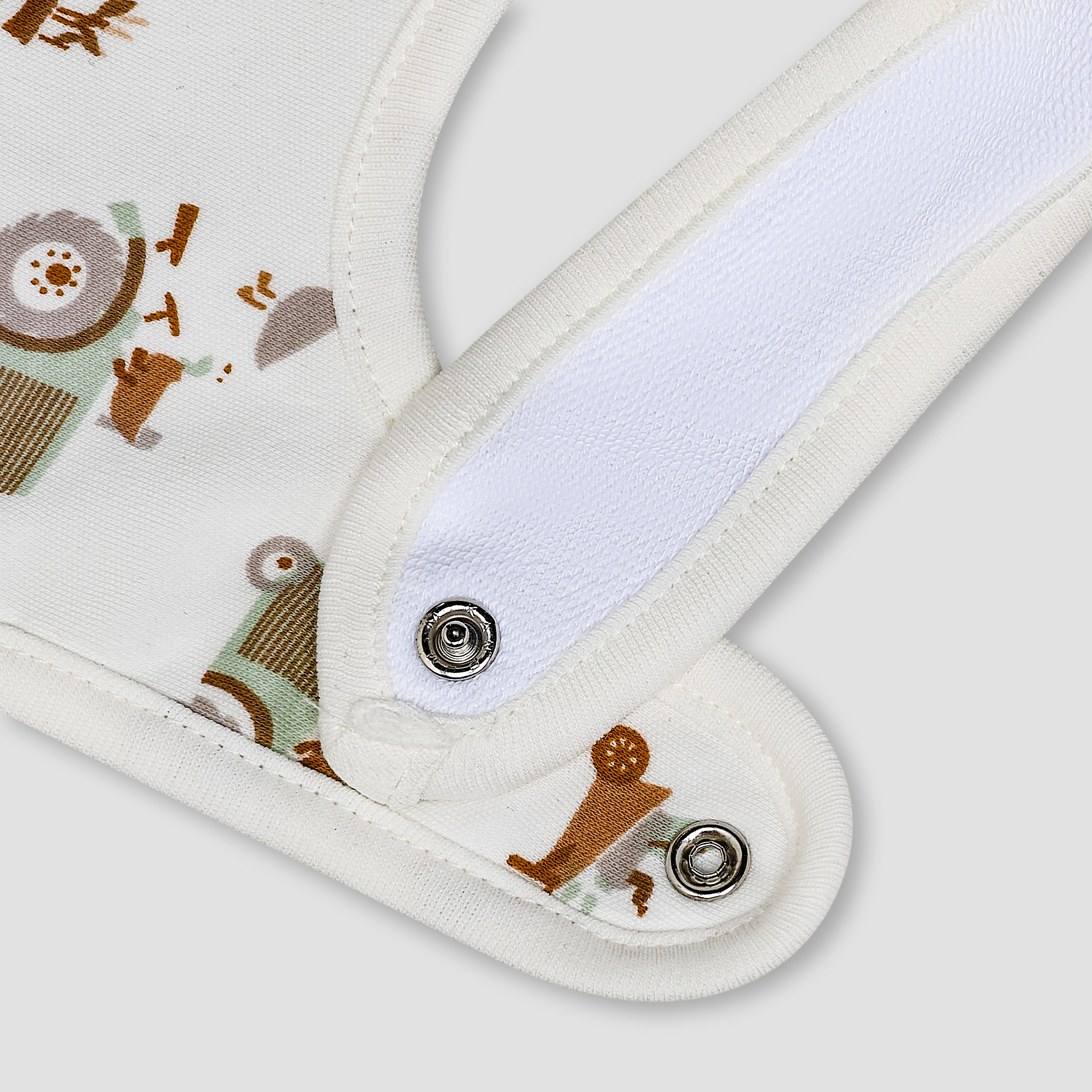 Juniors Printed Bib - Set of 2-baby-feeding-bibs-image-6