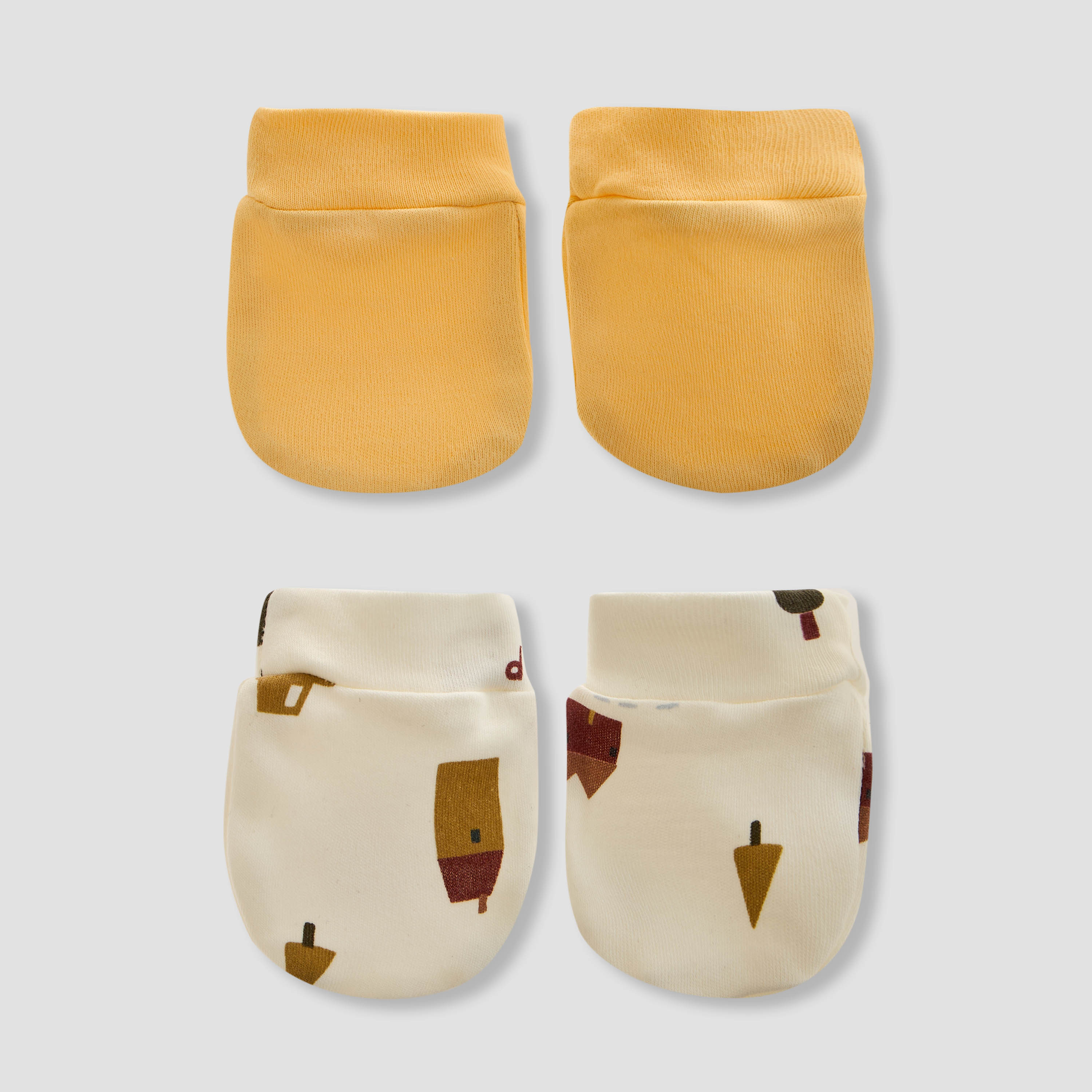 قفازات متنوعة من جونيورز - طقم من قطعتين-baby-boys-accessories-mittens-image-7