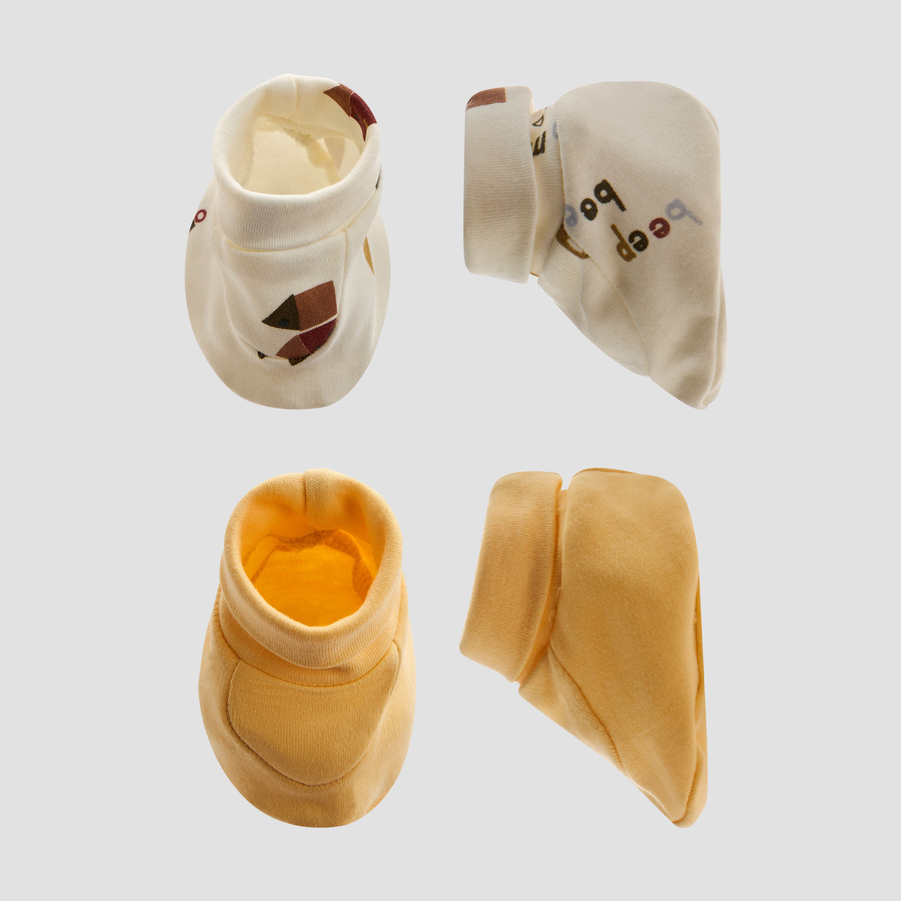 أبوات متنوّعة من جونيورز - طقم من قطعتين-baby-boys-shoes-booties-image-8