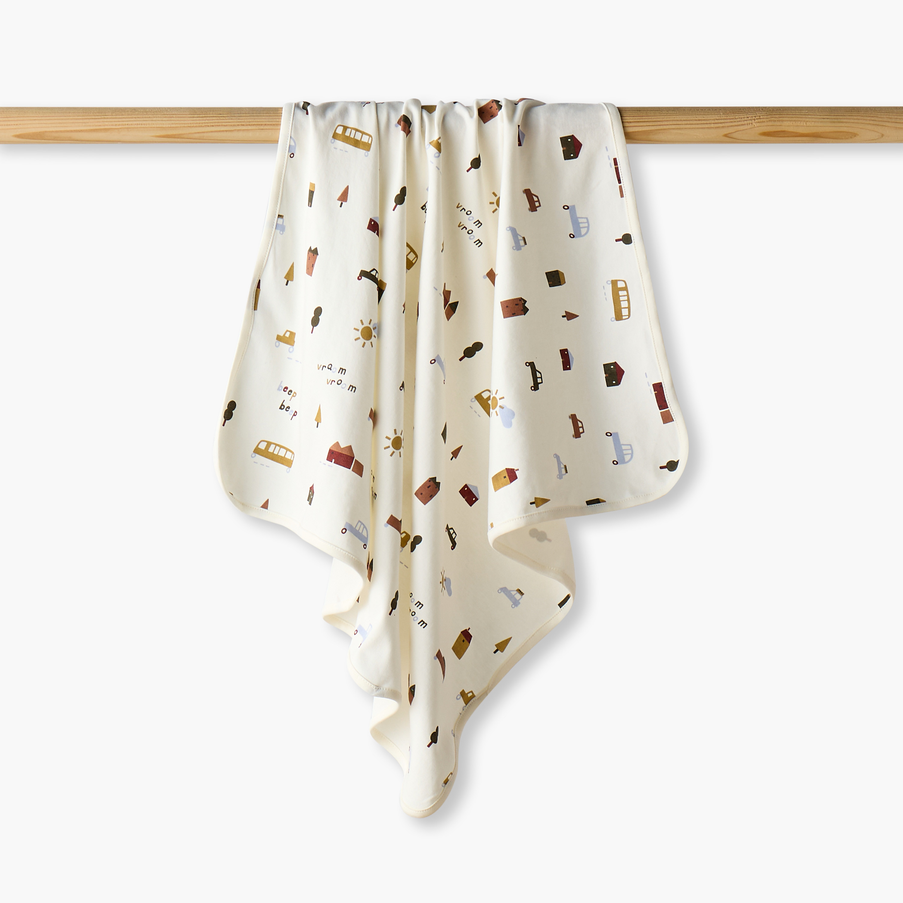 Juniors Baby Receiving Blanket with All-Over Print - Cotton-baby-nursery-blanketsandswaddles-receivingblankets-image-1