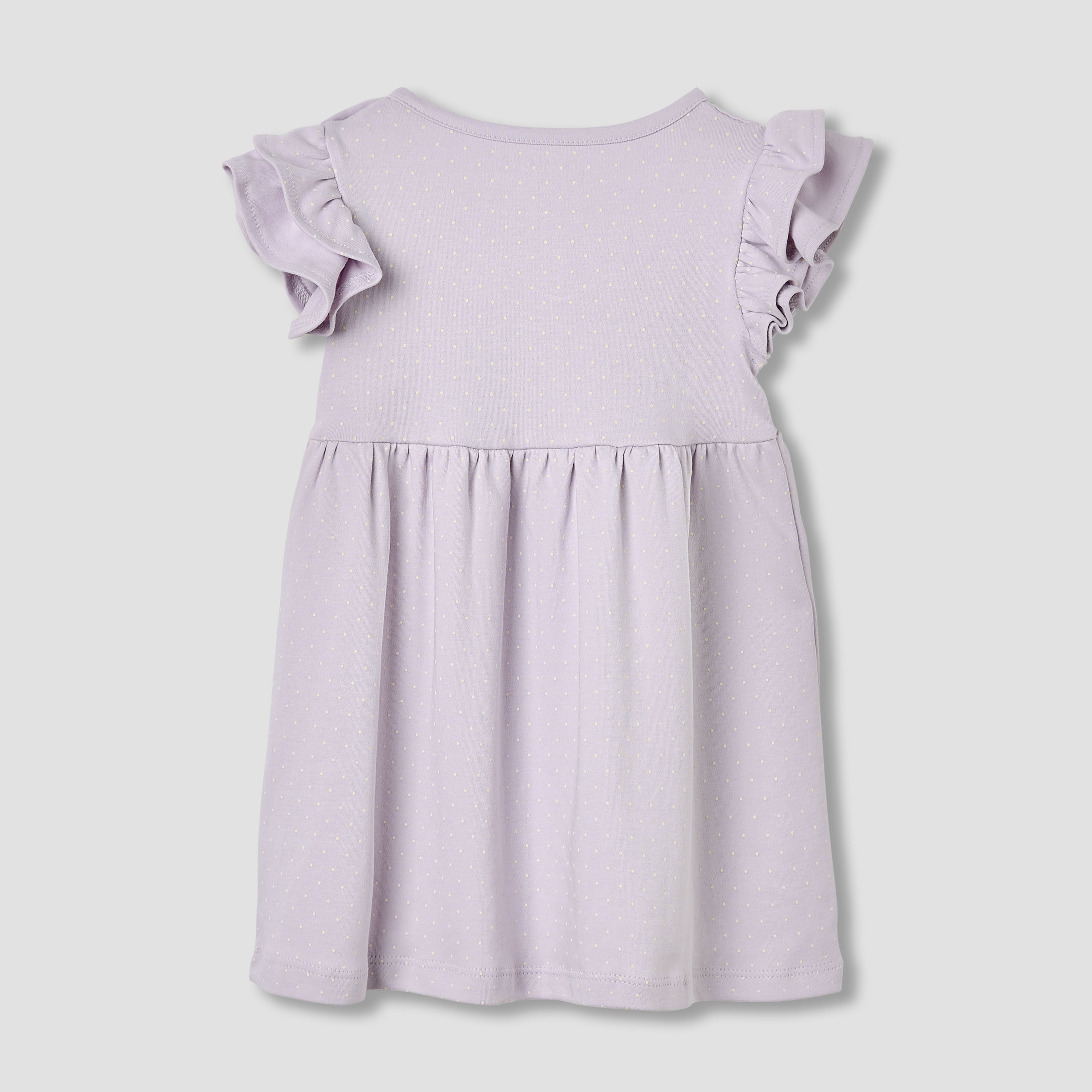 Juniors Polka Dot Print Cap Sleeve Dress-baby-girls-clothing-dressesandjumpsuits-image-3