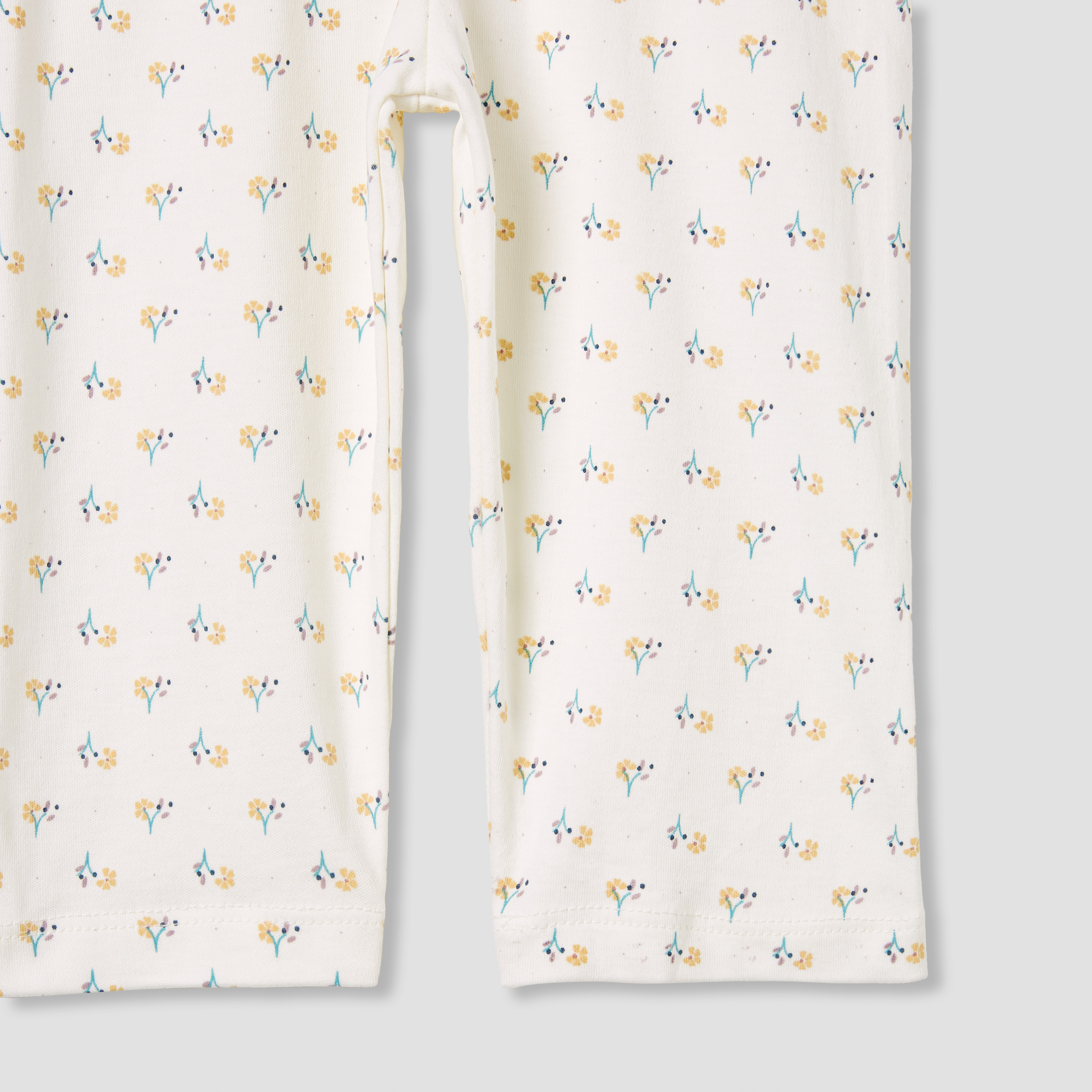 Juniors Floral Print Shirt and Pyjama Set-baby-girls-clothing-nightwear-pyjamasets-image-8