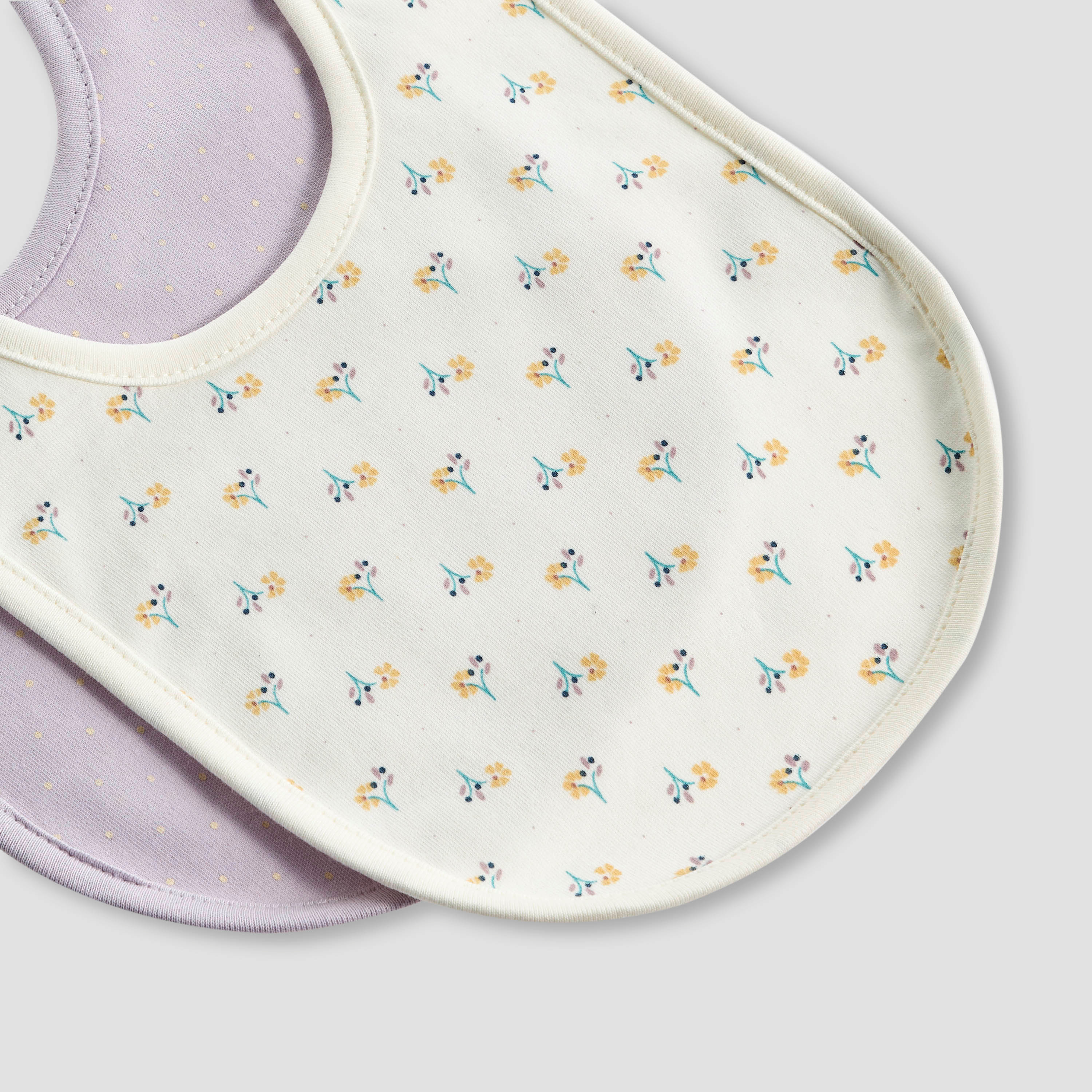 Juniors Assorted Bib with Snap Button Closure - Set of 2-baby-feeding-bibs-image-5