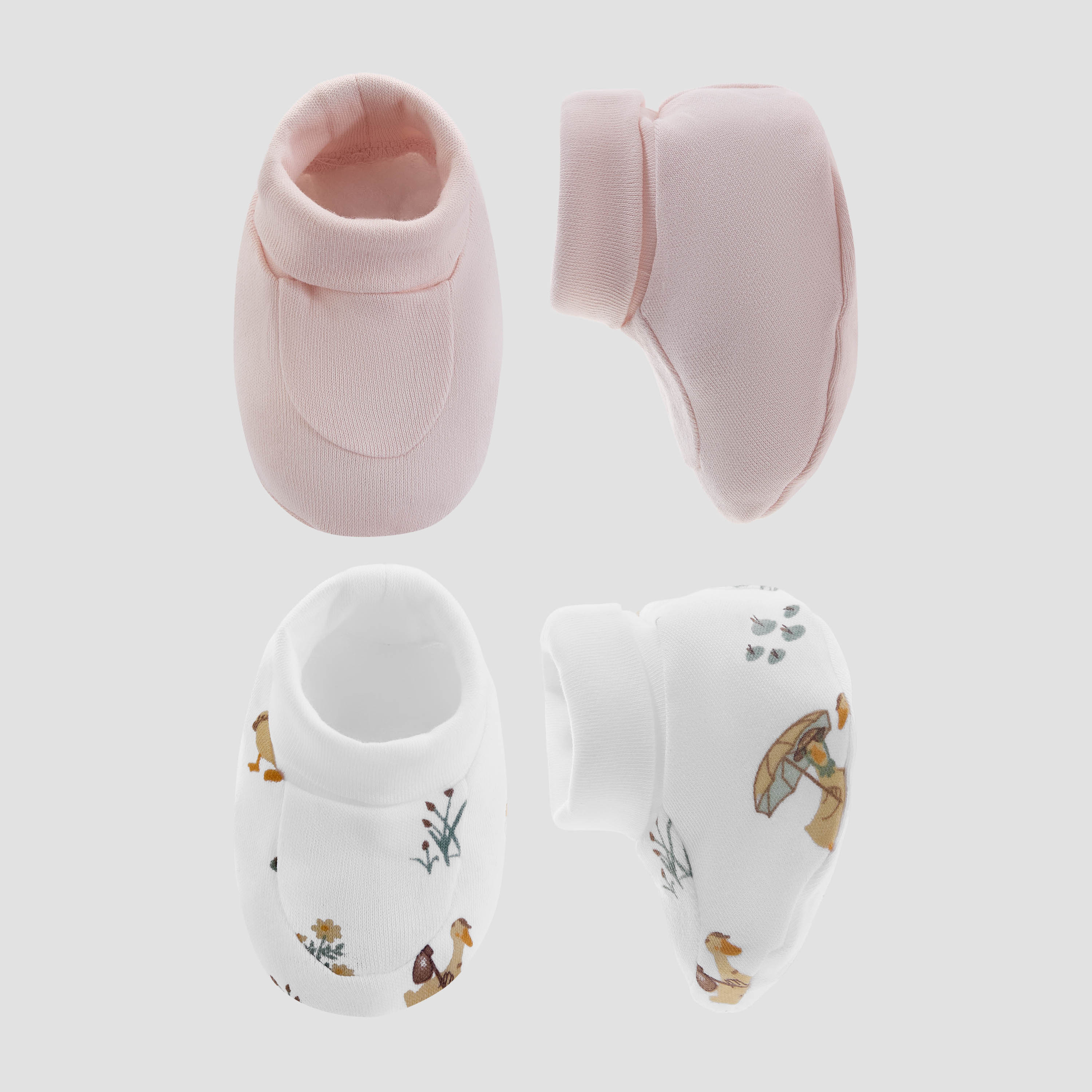 Juniors Assorted Booties - Set of 2-baby-girls-shoes-booties-image-1