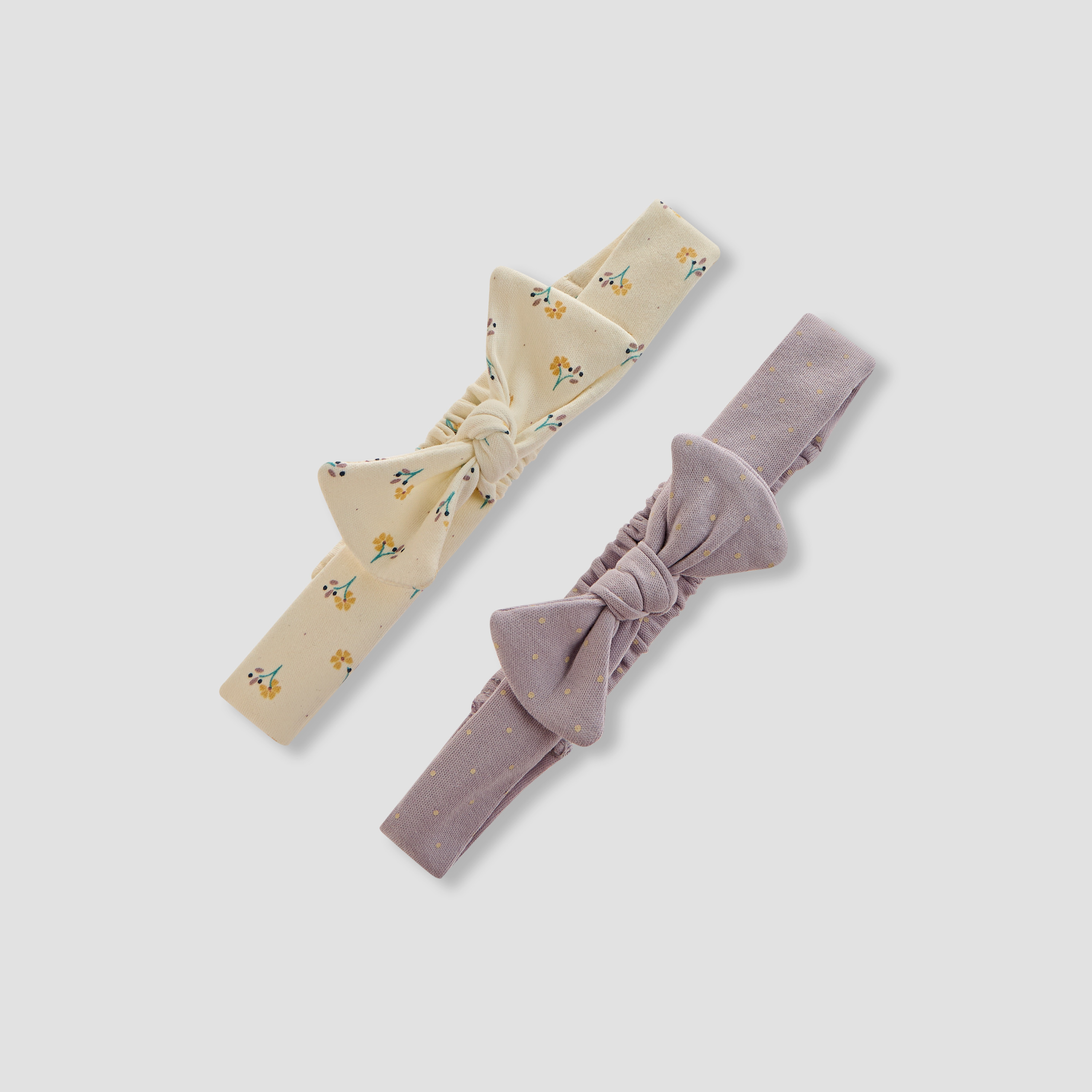 Juniors Bow Accent Hairband - Set of 2-baby-girls-accessories-hairaccessories-image-6