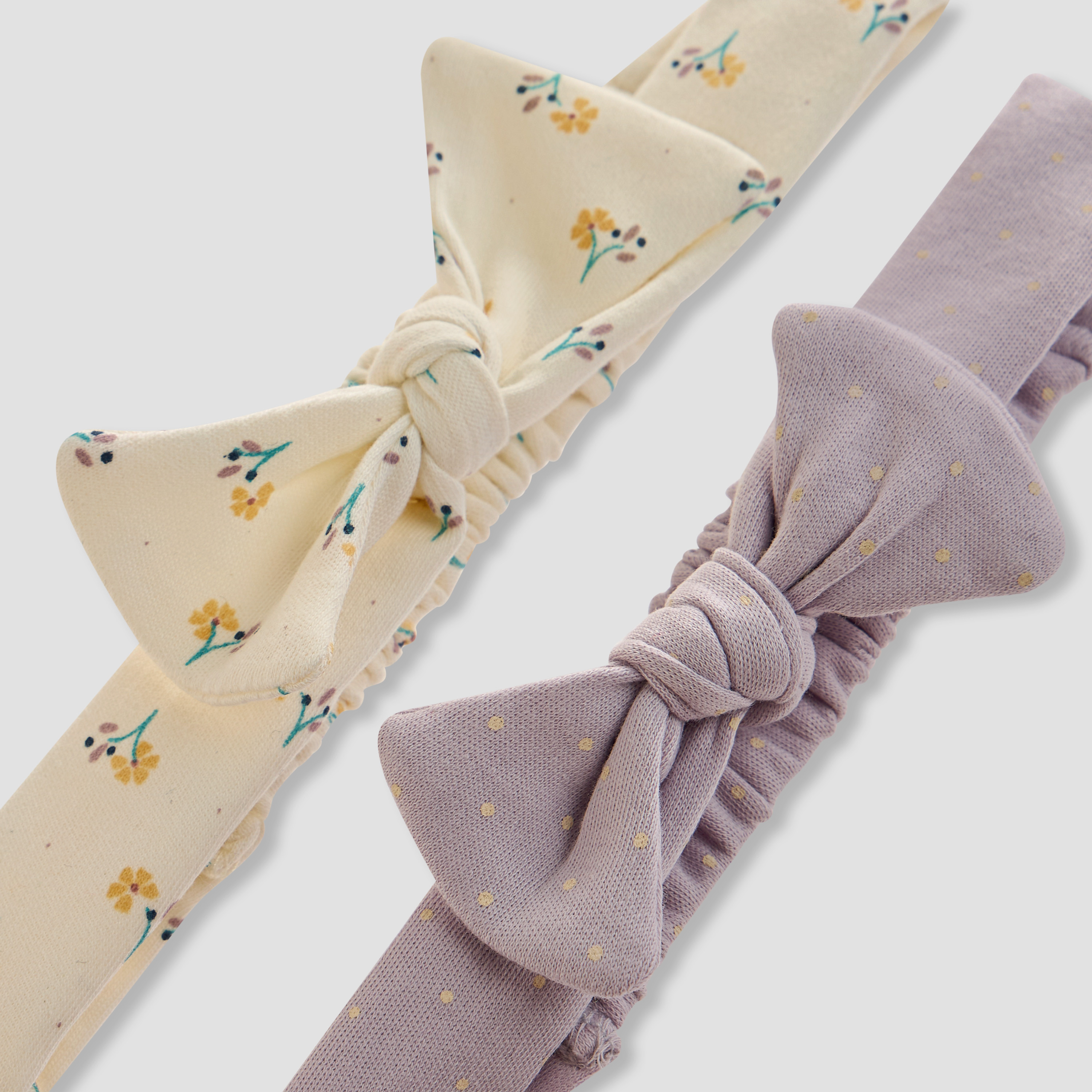 Juniors Bow Accent Hairband - Set of 2-baby-girls-accessories-hairaccessories-image-7