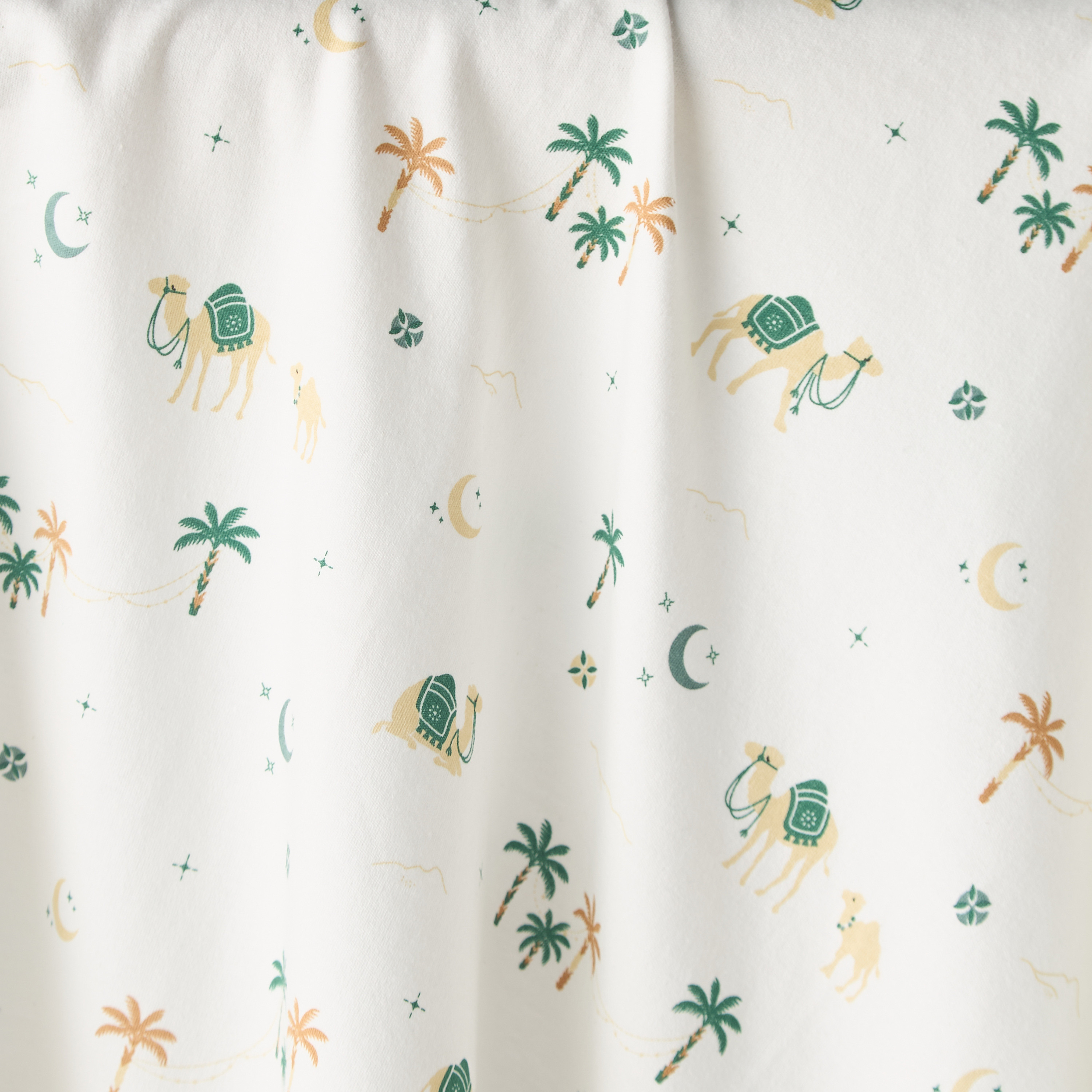 بطانية قطن لحديثي الولادة بغطاء رأس وطبعات صحراء من جونيورز-baby-nursery-blanketsandswaddles-receivingblankets-image-4